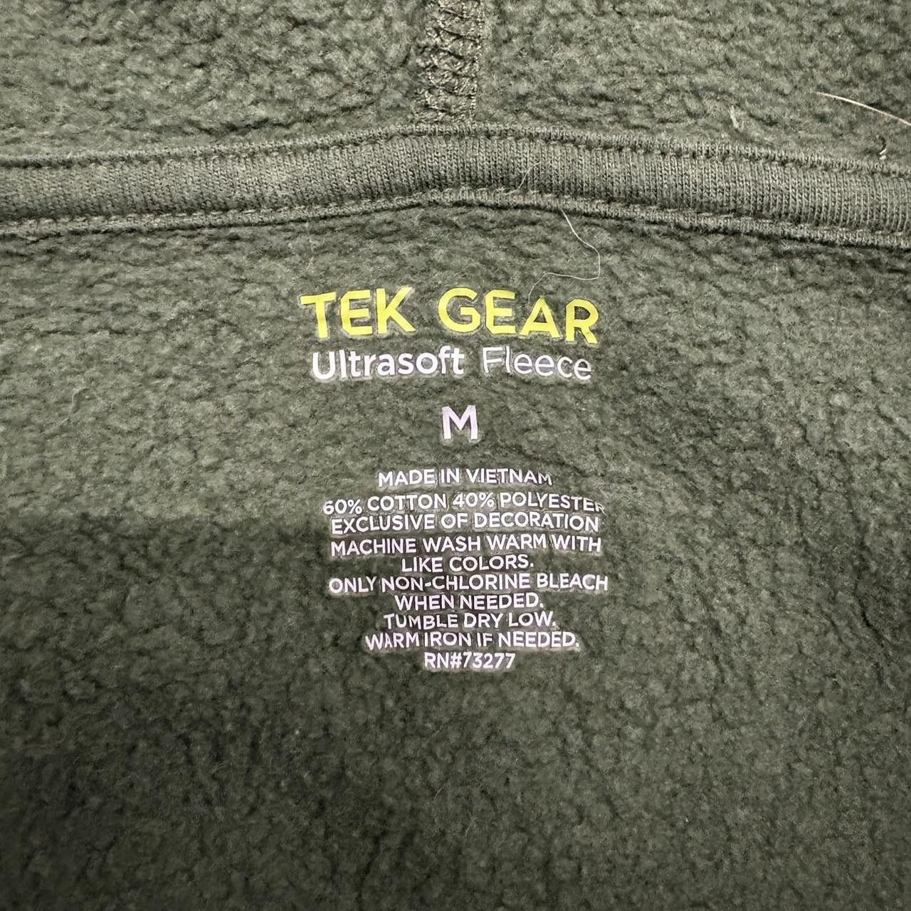 Vintage Crazy Vintage Y2K/2000s Blank Green Streetwear Essential Zipup Hoodie! Size US M / EU 48-50 / 2 - 3 Thumbnail