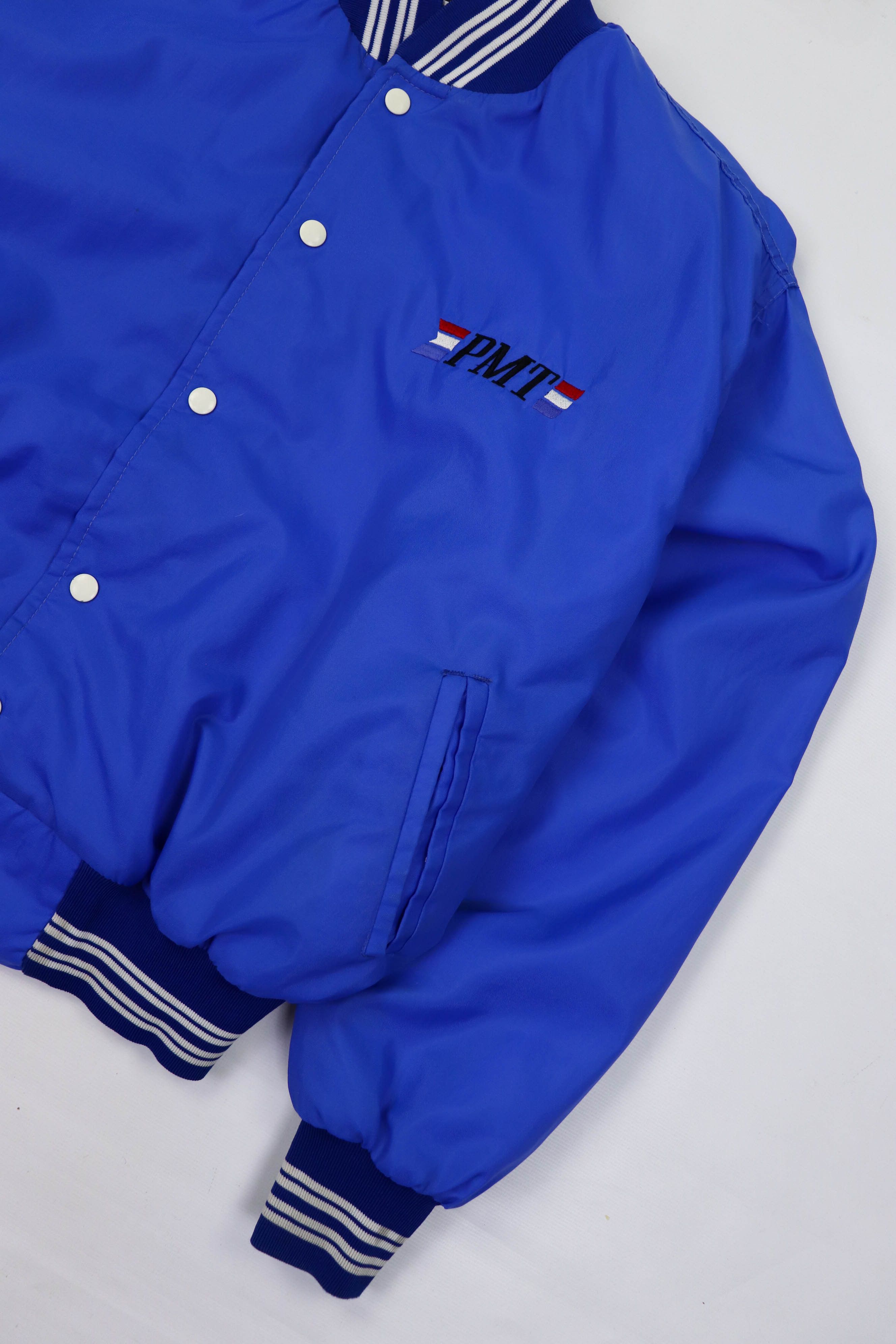 Vintage Vintage Made in USA Drivers Association Nylon Bomber Jacket Size US XXL / EU 58 / 5 - 6 Thumbnail