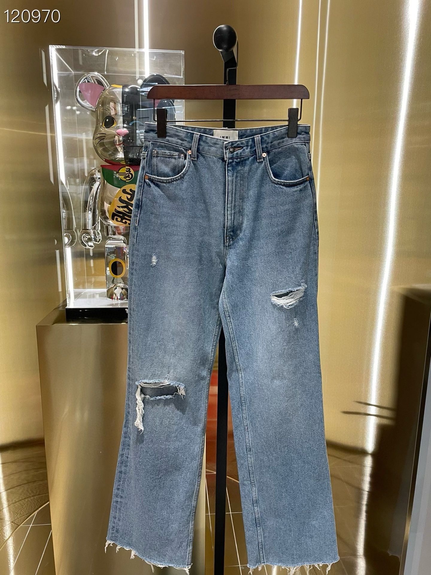 Other IMMI Distressed Wide-Leg Jeans Size 24" / US 00 / IT 34 - 1 Thumbnail