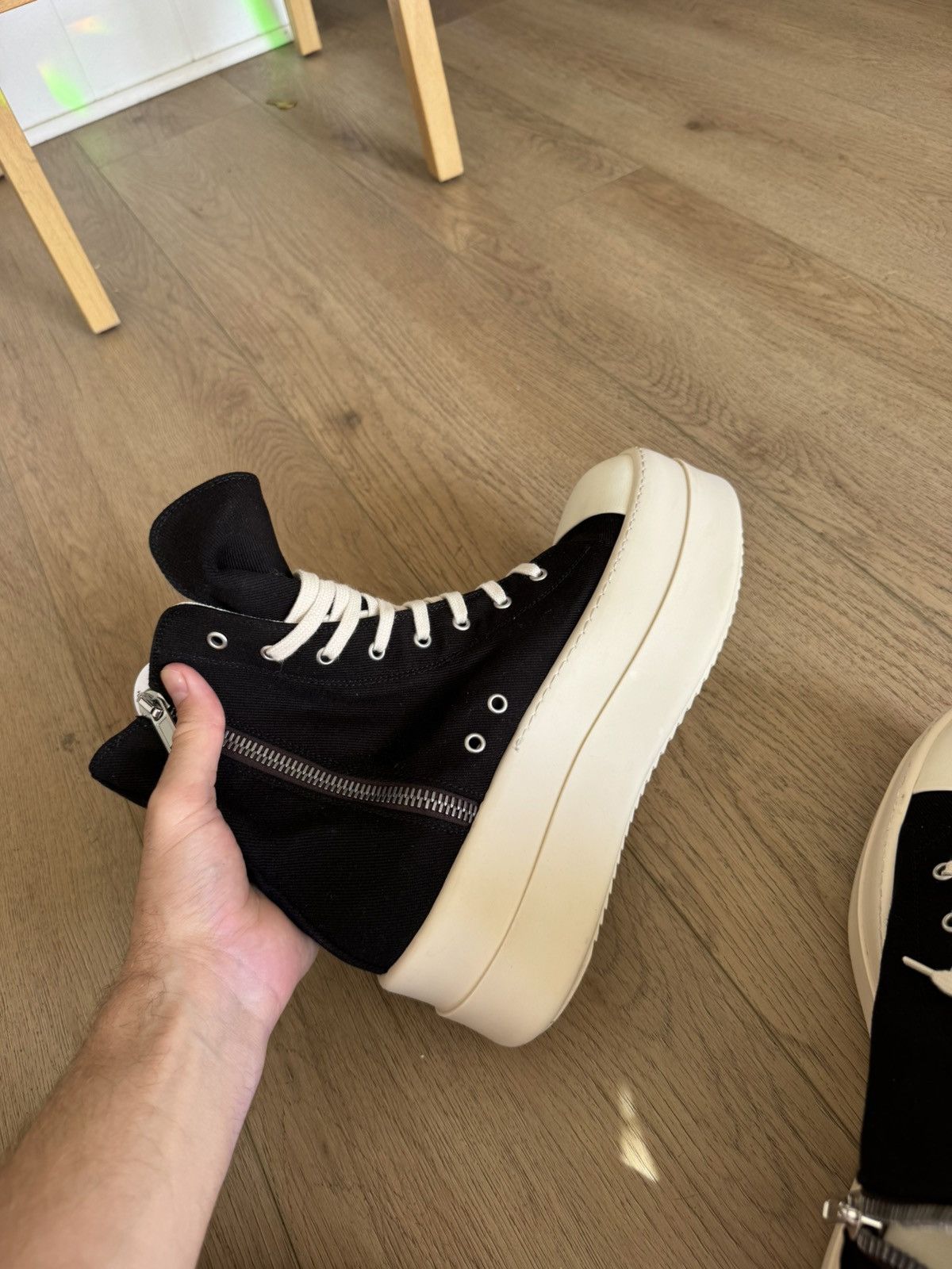 Rick Owens Mega Bumper Ramones 44 Size US 11 / EU 44 - 9 Thumbnail