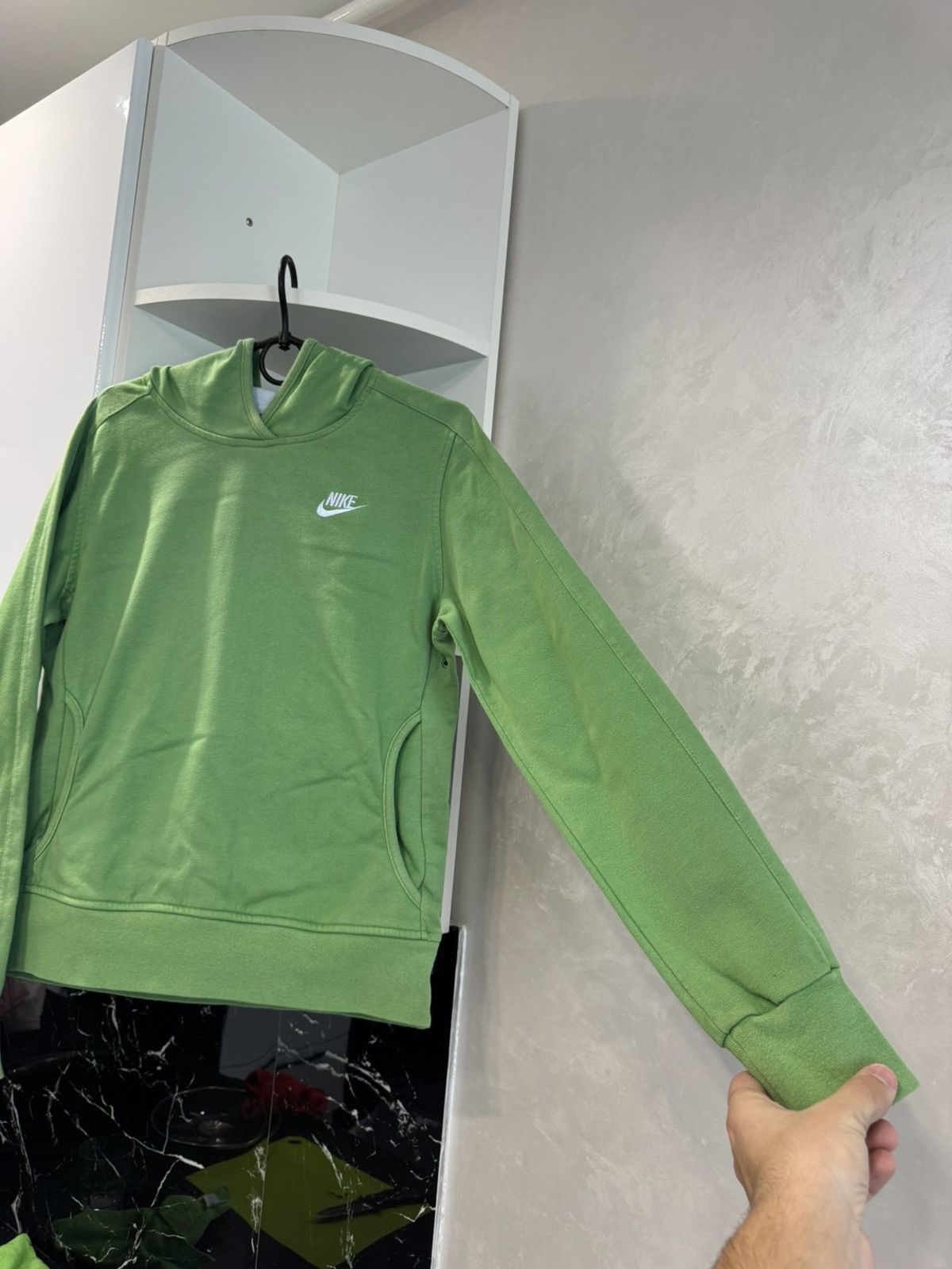 Nike Vintage Nike Big Logo Zip Up Hoodie Size US S / EU 44-46 / 1 - 3 Thumbnail