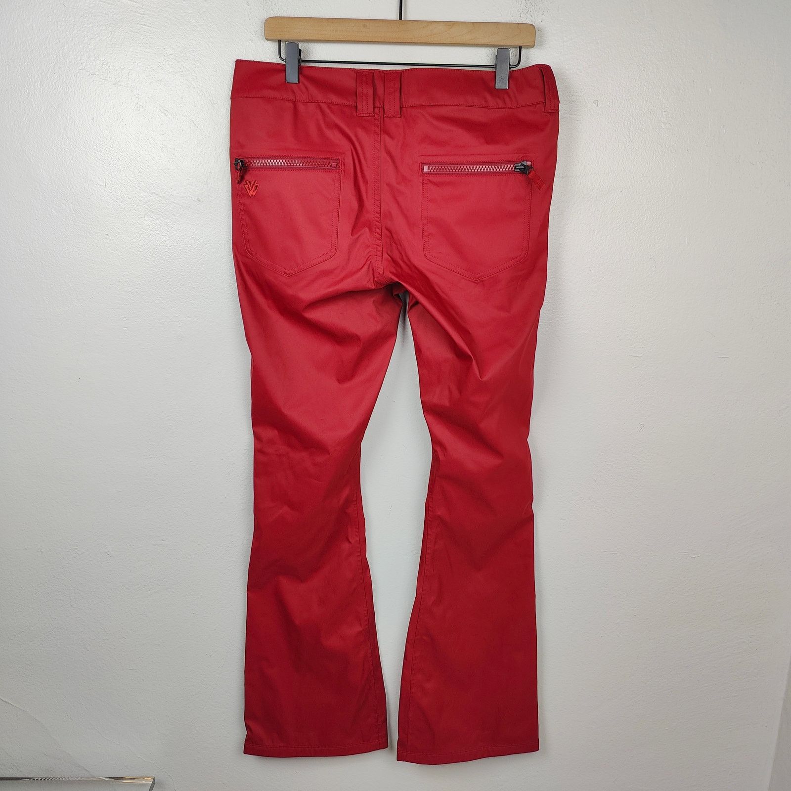 Burton Burton Snowboarding Pants Womens Medium Dark Red Ski Flare Size 30" / US 8 / IT 44 - 7 Thumbnail