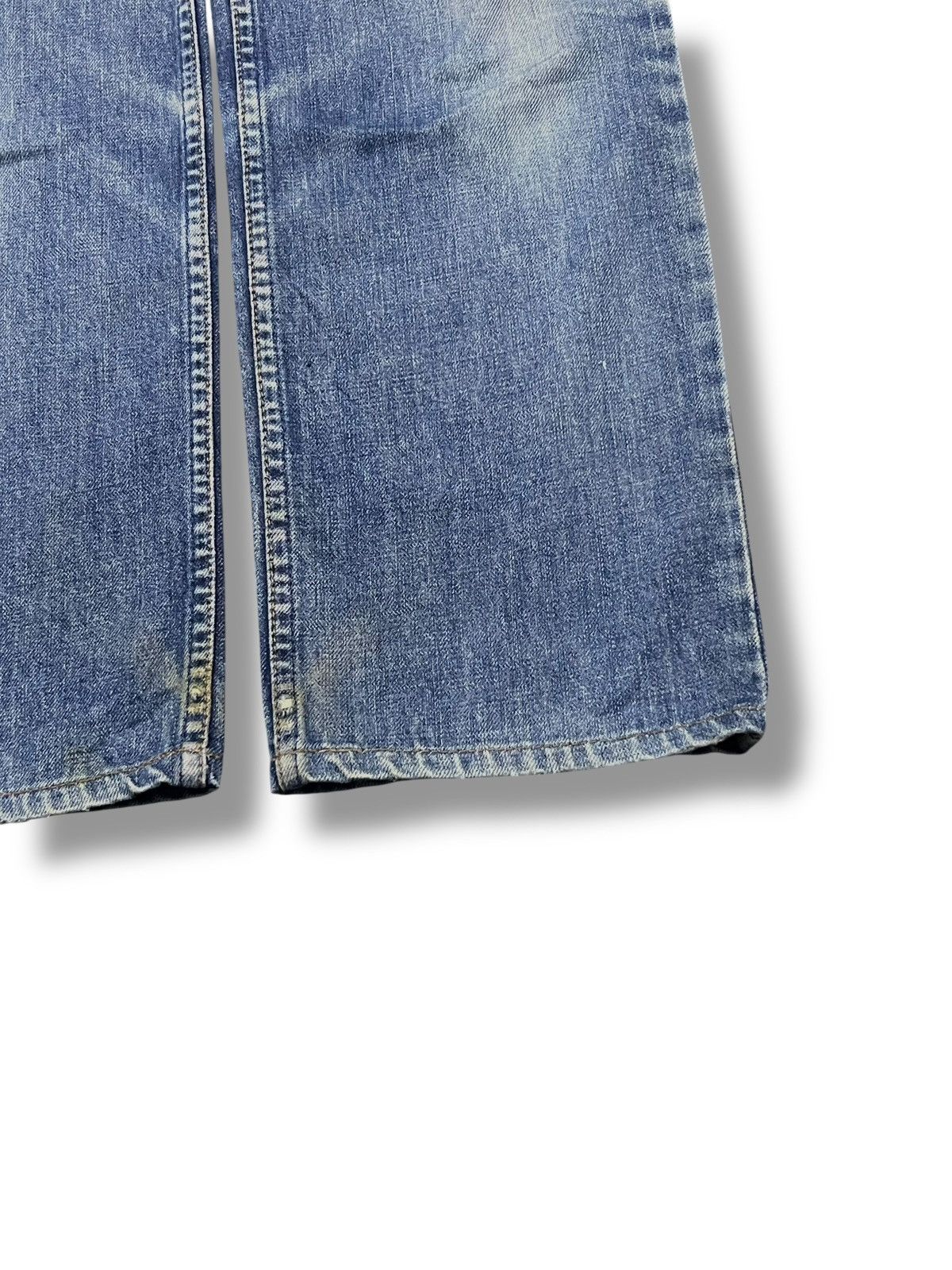 Levi's Vintage 90s Levi’s W519 Japan - Faded Rusty Wash Jeans Size 26" / US 2 / IT 38 - 7 Thumbnail