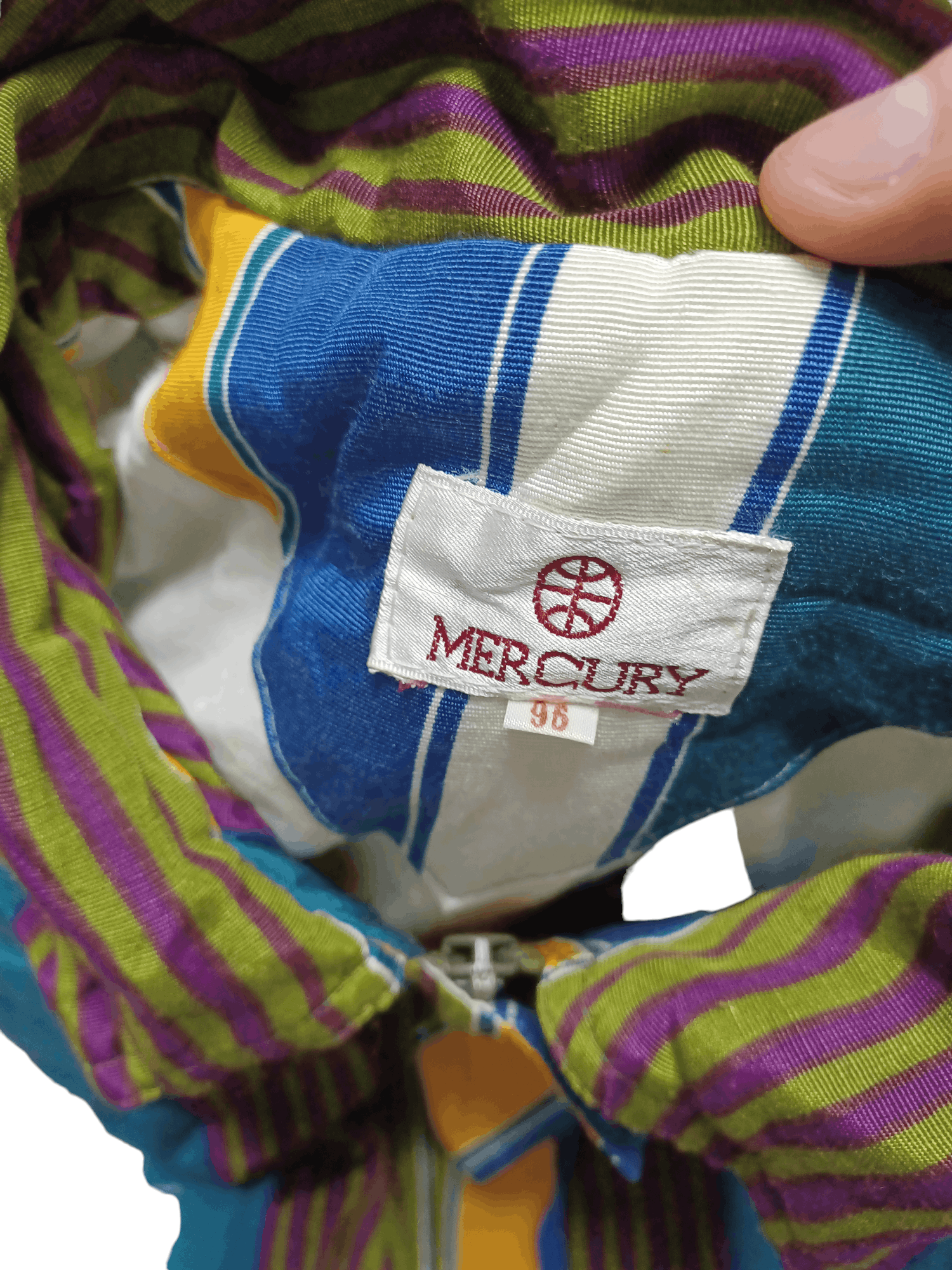 Other 80S OR 90S FANTASTIC MULTICOLOR BOMBER JACKET MERCURY Size US S / EU 44-46 / 1 - 4 Thumbnail