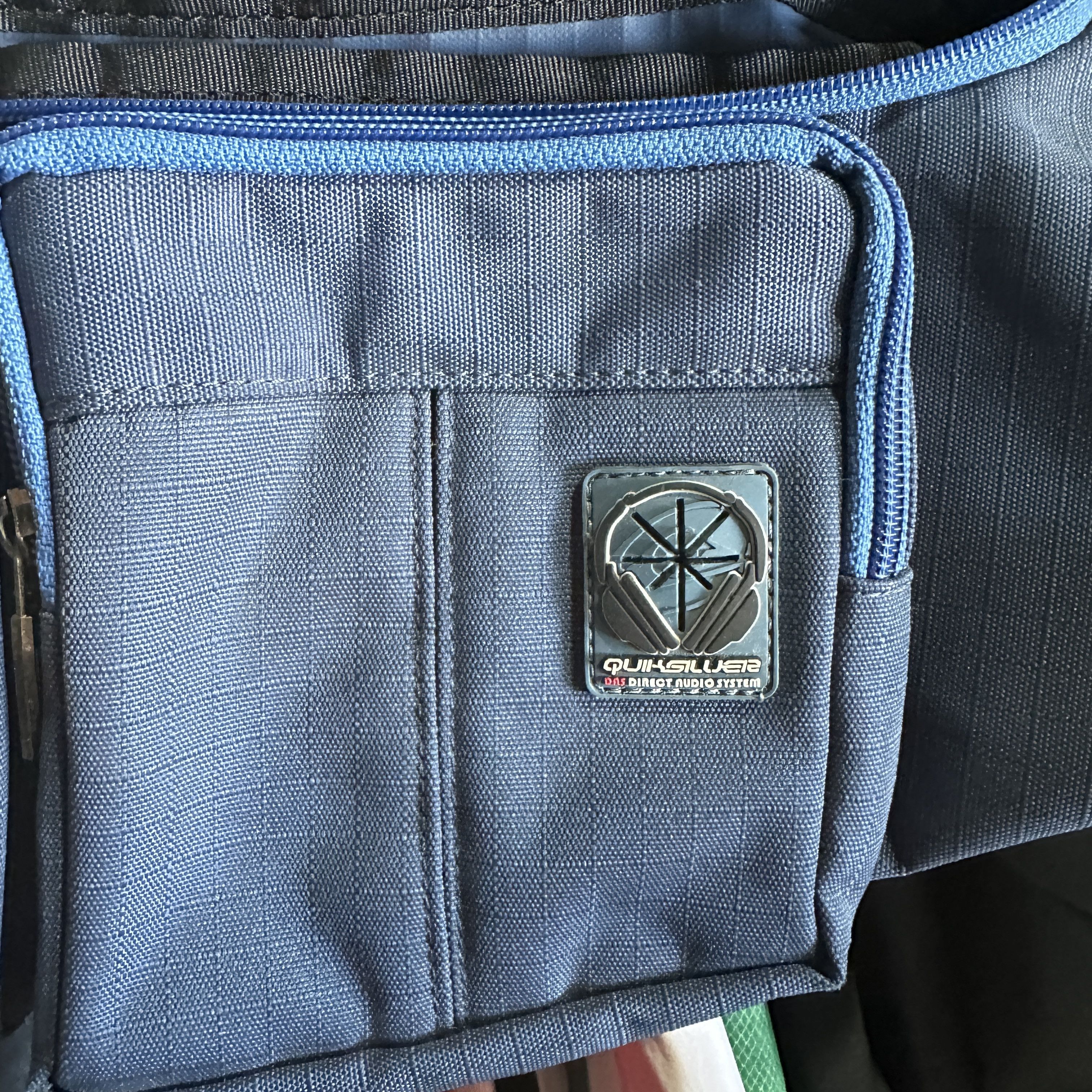 Quiksilver Vtg Quiksilver Waist Pack Fanny Pack Waist Bag Blue Rare Size ONE SIZE - 8 Thumbnail