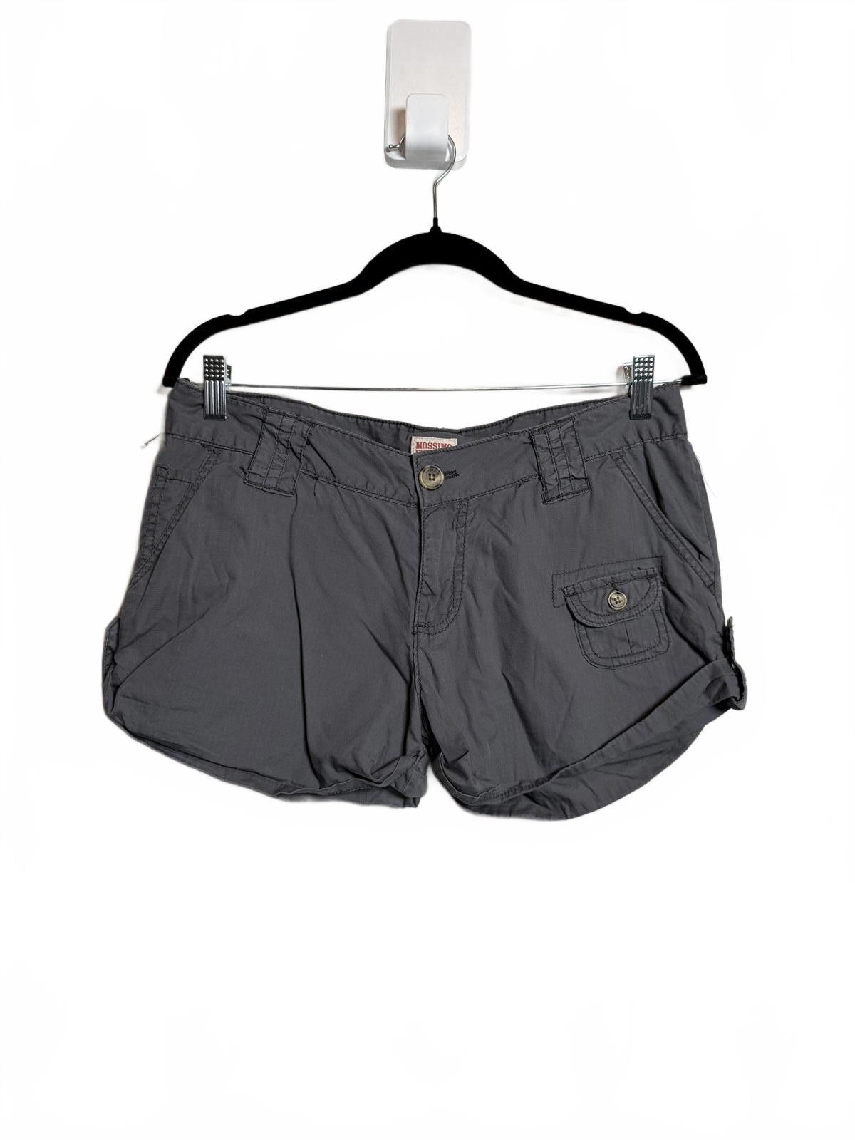 Mossimo Vintage Mossimo Gray Cargo Short Shorts Size 34" / US 12 / IT 48 - 3 Thumbnail