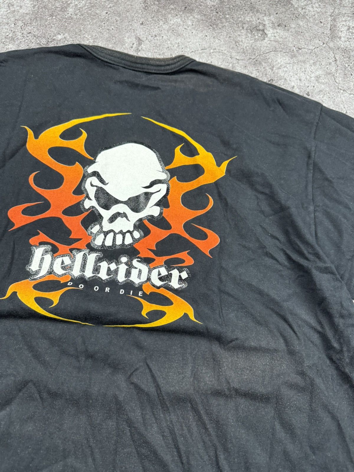 JNCO × Vintage Vintage Hellroder skate faded Skateboards baggy Tshirt Size US XL / EU 56 / 4 - 7 Thumbnail