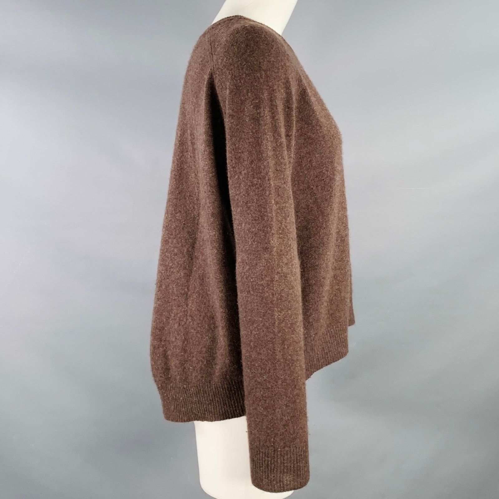 360Cashmere 360 CASHMERE Size S Brown Cashmere Crew Neck Pullover Size S / US 4 / IT 40 - 2 Thumbnail