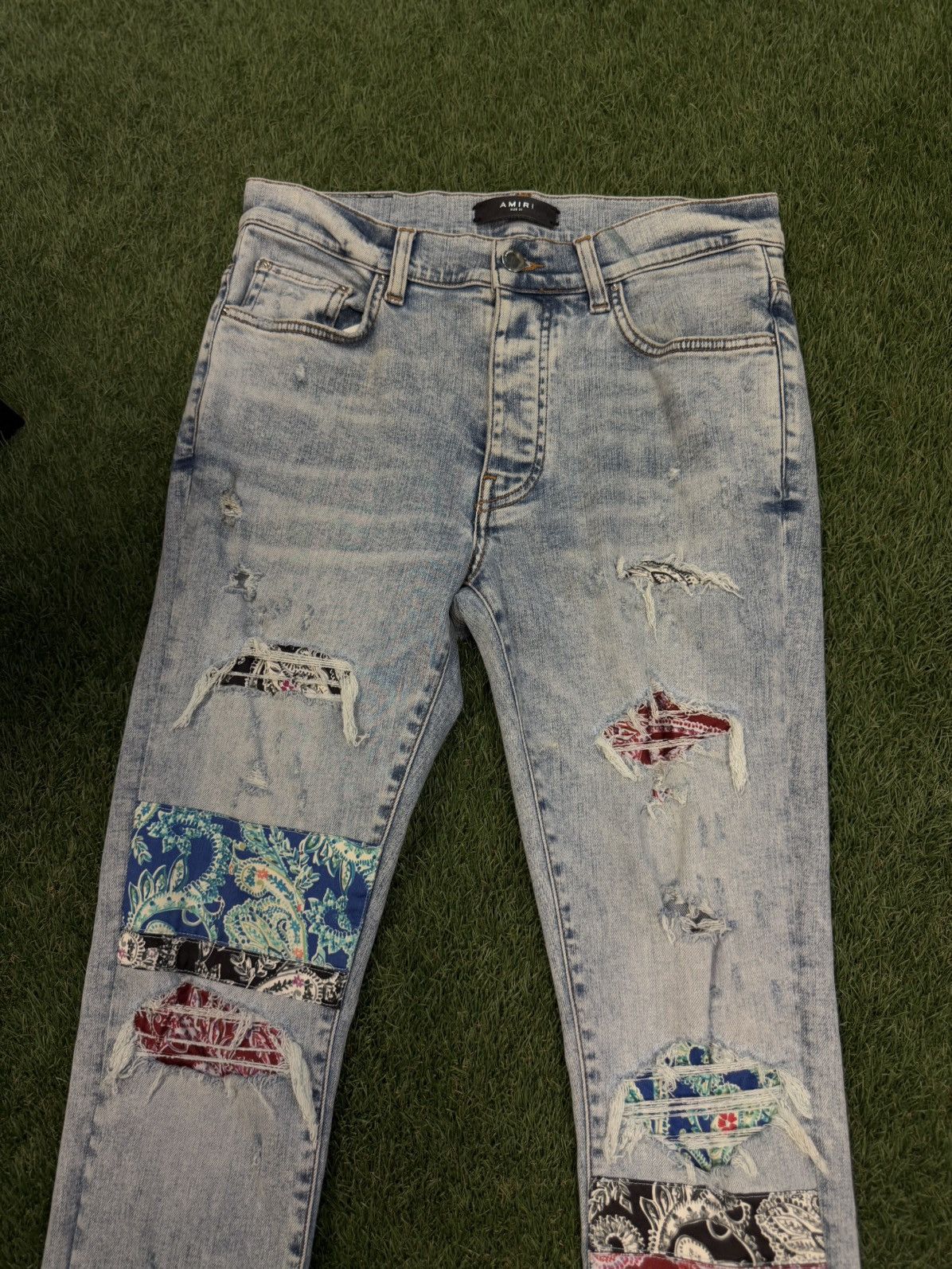 Amiri Amiri Jeans Colorful Patch Pants Size 31 Clean Condition 🧼 Size US 31 - 5 Thumbnail