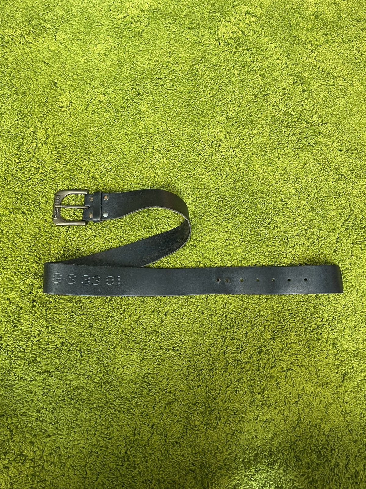 Cowboy Equipment × G-Star G-Star Raw Y2K vintage western cowboy style leather belt Size 36 - 1 Thumbnail