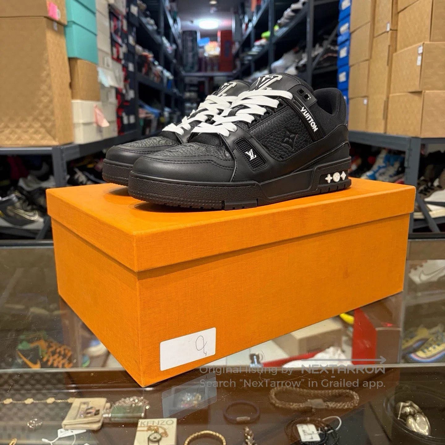 Louis Vuitton Louis Vuitton LVTrainer Leather Sneaker. Size US 7 / EU 40 - 1 Thumbnail