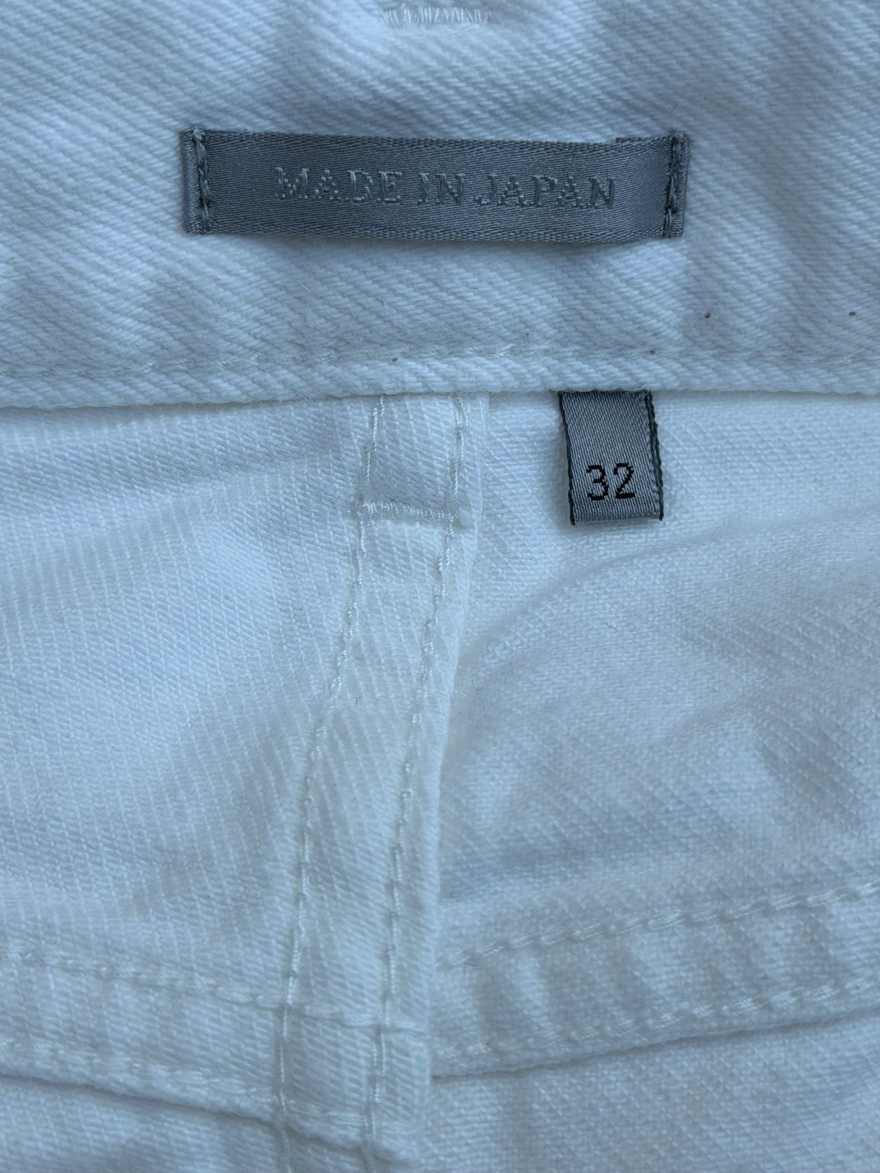 Dior Dior Raymond Pettibon White & Black Embroidered Logo Jeans Size US 32 / EU 48 - 3 Thumbnail