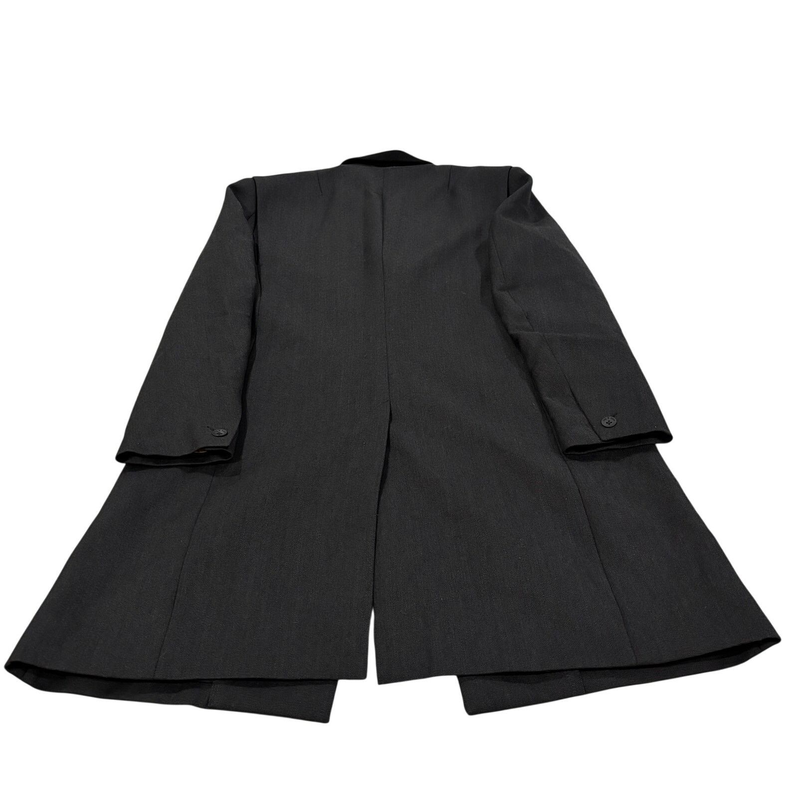 Rag & Bone *R43 RAG & BONE Men's Yorke Wool Top Coat Gray Size 44 Size US L / EU 52-54 / 3 - 3 Thumbnail
