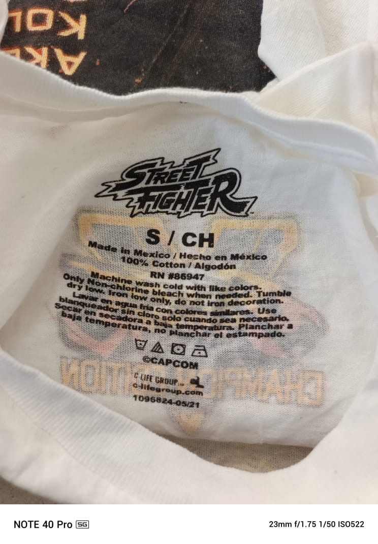 Other Rare Street Fighter V shirt Size US S / EU 44-46 / 1 - 4 Thumbnail