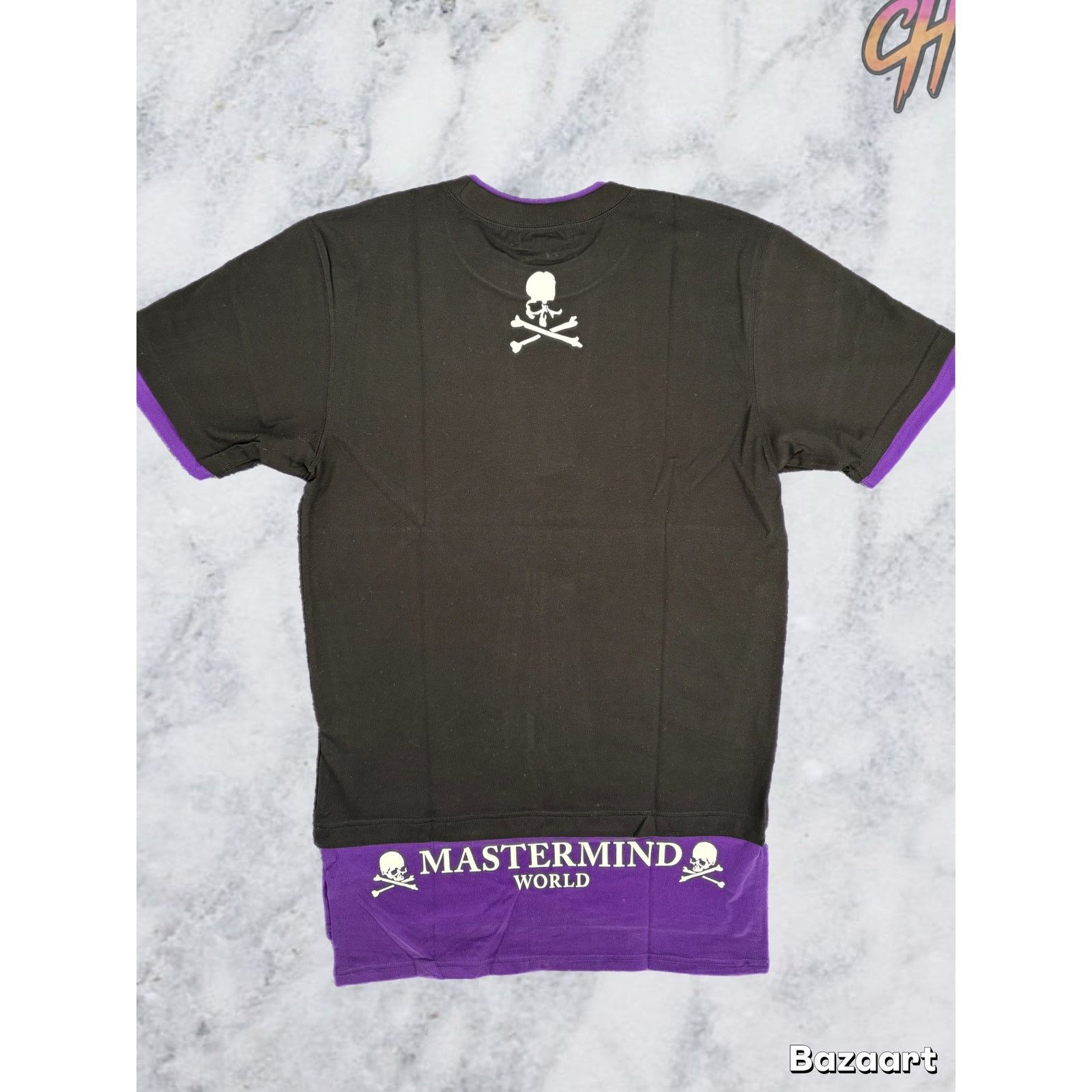 Mastermind Japan Mastermind World Layered Purple/Black T-Shirt Size Large Size US L / EU 52-54 / 3 - 1 Thumbnail