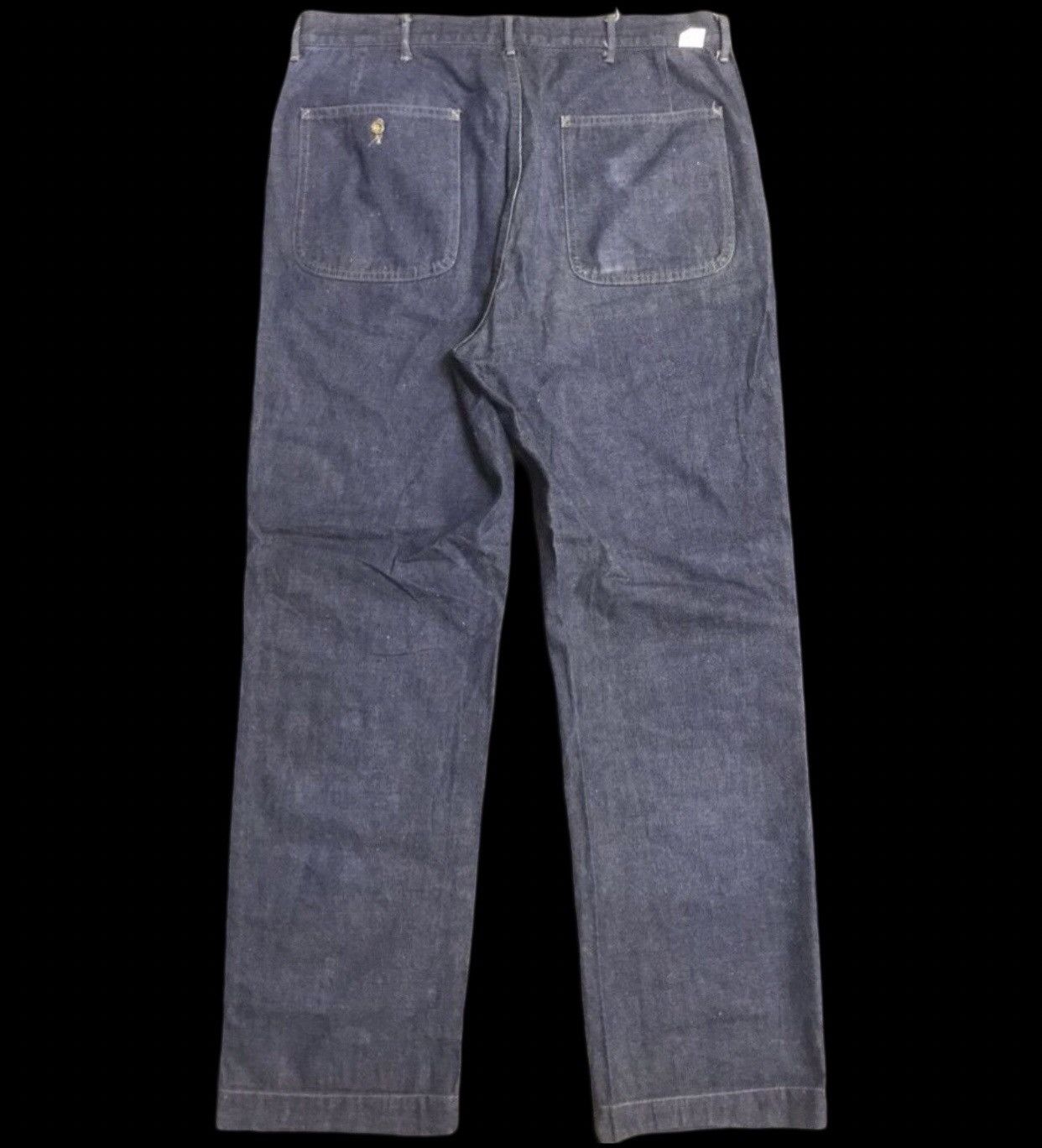 Japanese Brand PHIGVEL MAKERS MFG Navy Military Denim Size US 36 / EU 52 - 2 Thumbnail