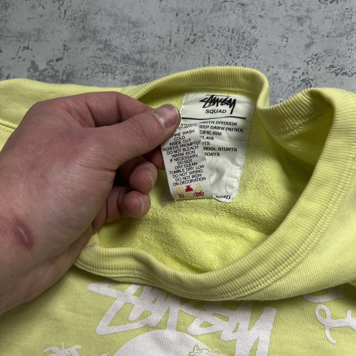 Stussy 00s Stussy Surf Style Vintage Y2K Big Logo Sweatshirt Size US M / EU 48-50 / 2 - 8 Thumbnail