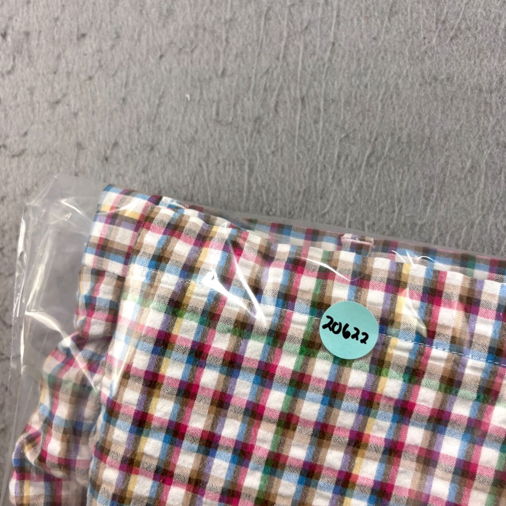 Peter Millar Peter Millar Shorts Mens 33 Plaid Multicolor Chino Seersucker Preppy Golf Cotton Short Size US 33 - 7 Thumbnail