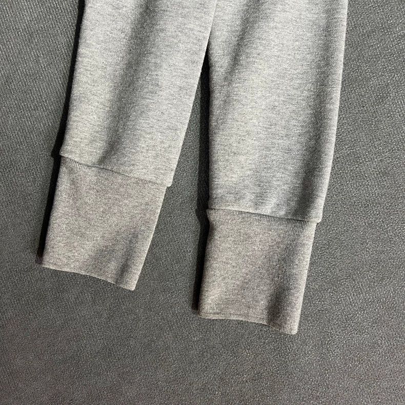 Thom browne Gray four-striped zipper hoodie 2503-Nextarrow