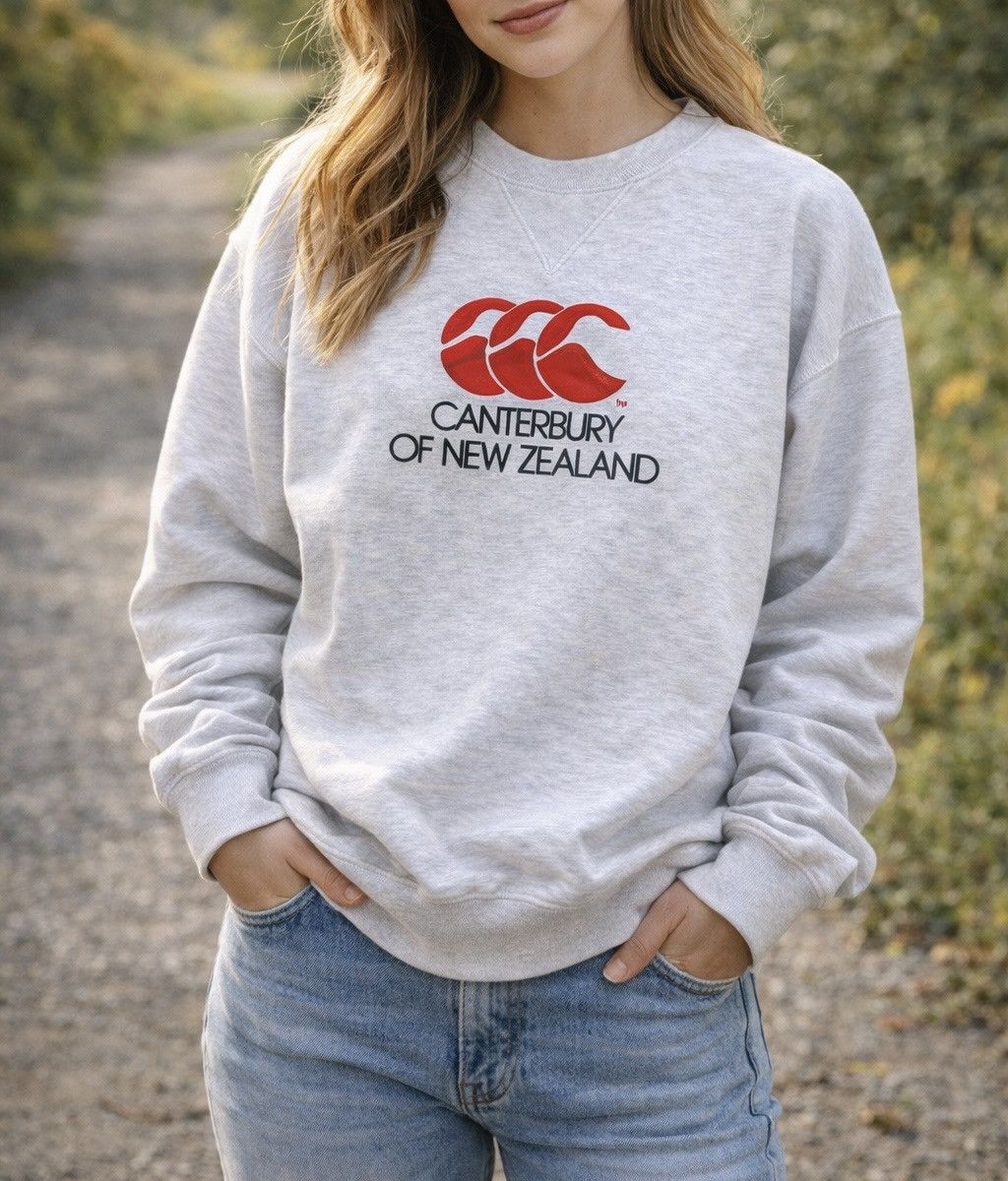 Canterbury of New Zealand Vintage Canterbury of New Zealand Embroidery Logo Sweatshirt Size M / US 6-8 / IT 42-44 - 2 Thumbnail