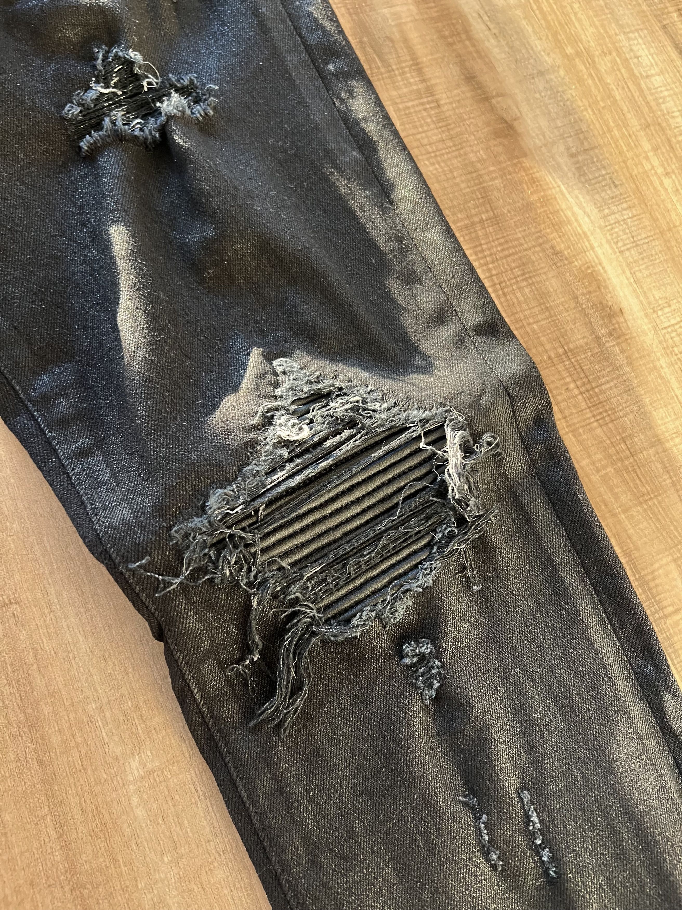 Amiri AMIRI COATED MX1 JEAN Size US 32 / EU 48 - 4 Thumbnail
