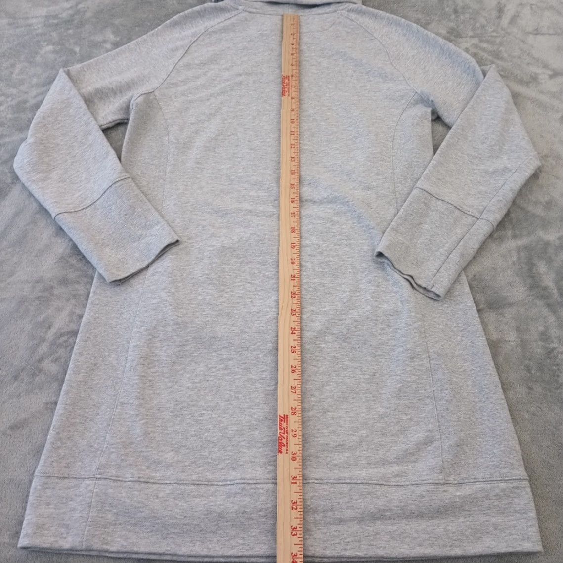 Merrell Merrell Sheath Dress Gray Medium Long Sleeve Turtleneck Pullover Pockets Womens Regular Knee Length Dress Size M / US 6-8 / IT 42-44 - 6 Thumbnail