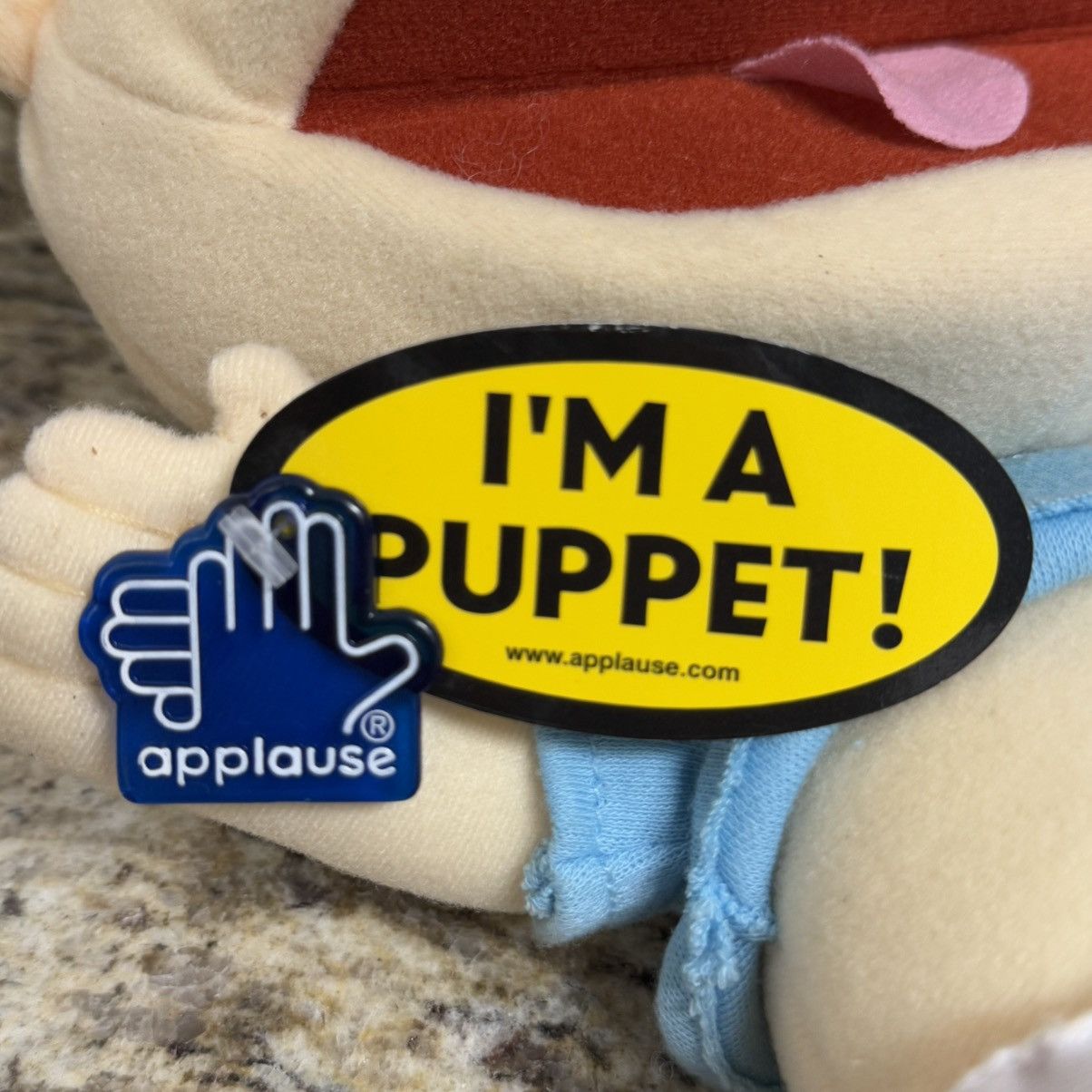 Nickelodeon × Vintage 1998 Rugrats Tommy Pickles 15” Hand Puppet Doll Nickelodeon Size ONE SIZE - 5 Thumbnail
