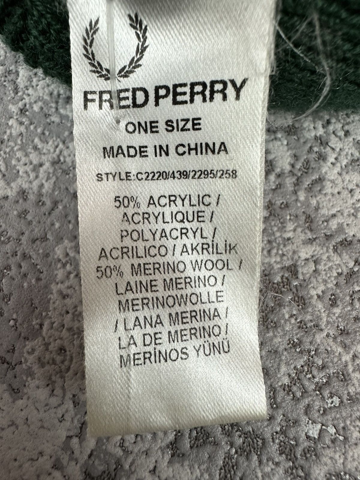 Fred Perry Fred Perry Y2K Hat Size ONE SIZE - 6 Thumbnail