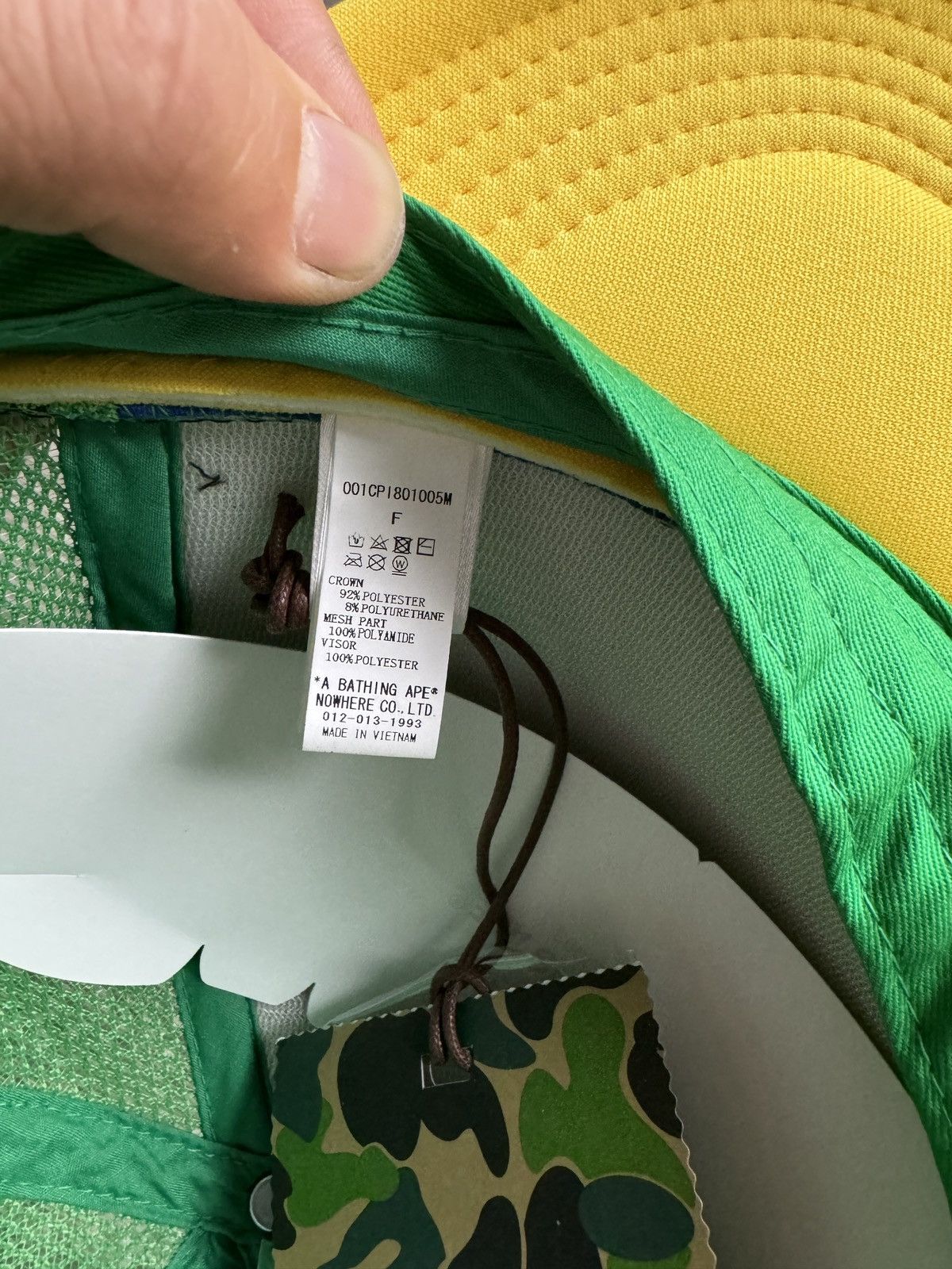 Bape Bapesta trucker hat Size ONE SIZE - 10 Thumbnail