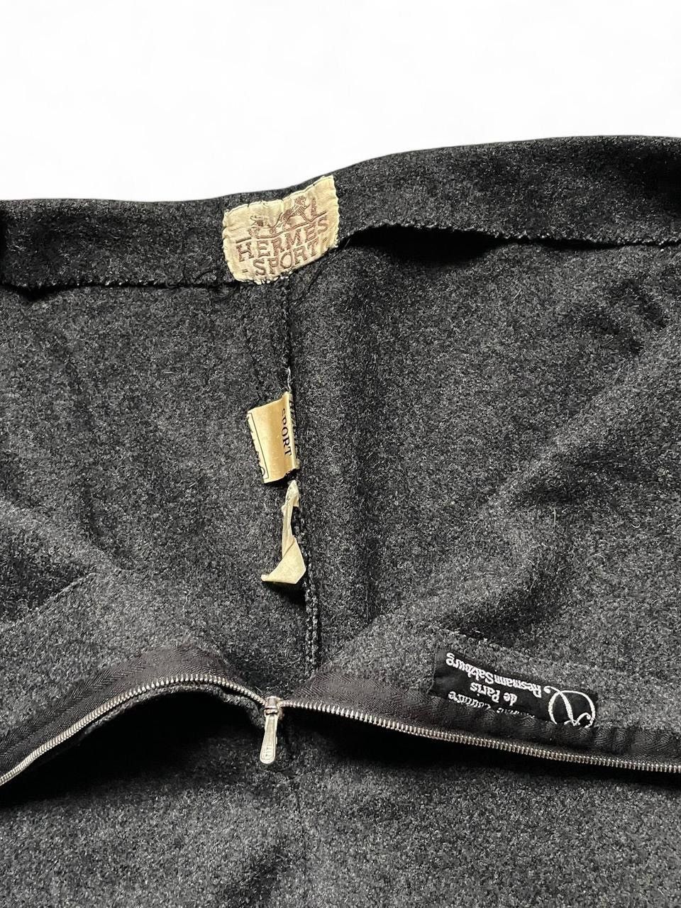 Hermes 1970s hermes sport wool trousers vintage made in france Size US 32 / EU 48 - 6 Thumbnail
