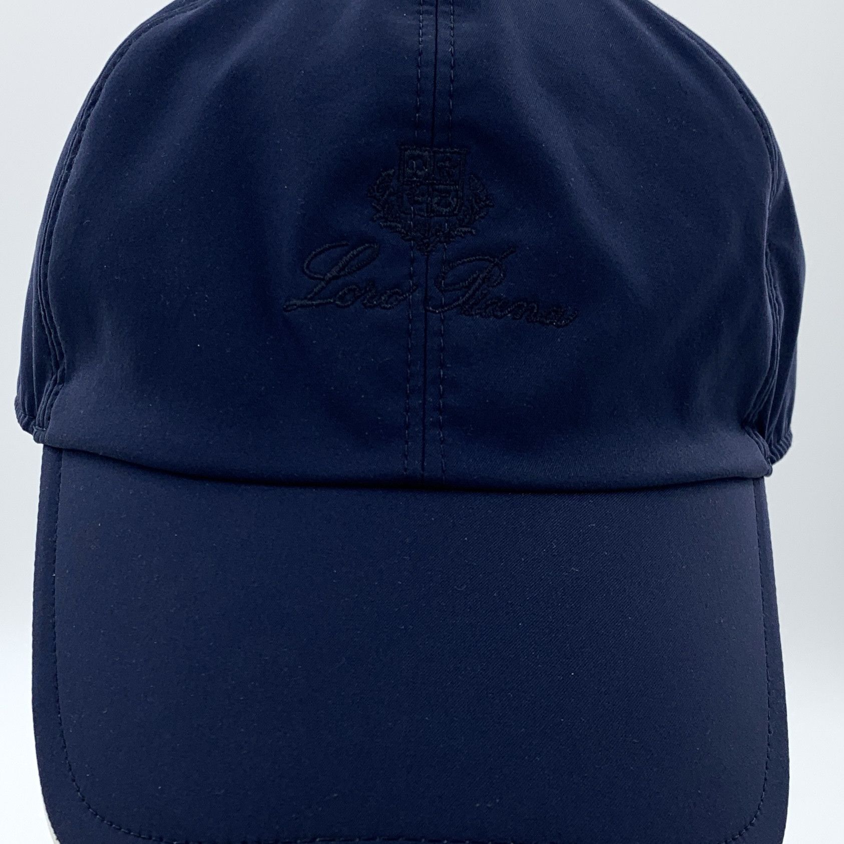 Loro Piana Loro Piana Logo Cap Navy (XL) Size ONE SIZE - 7 Thumbnail