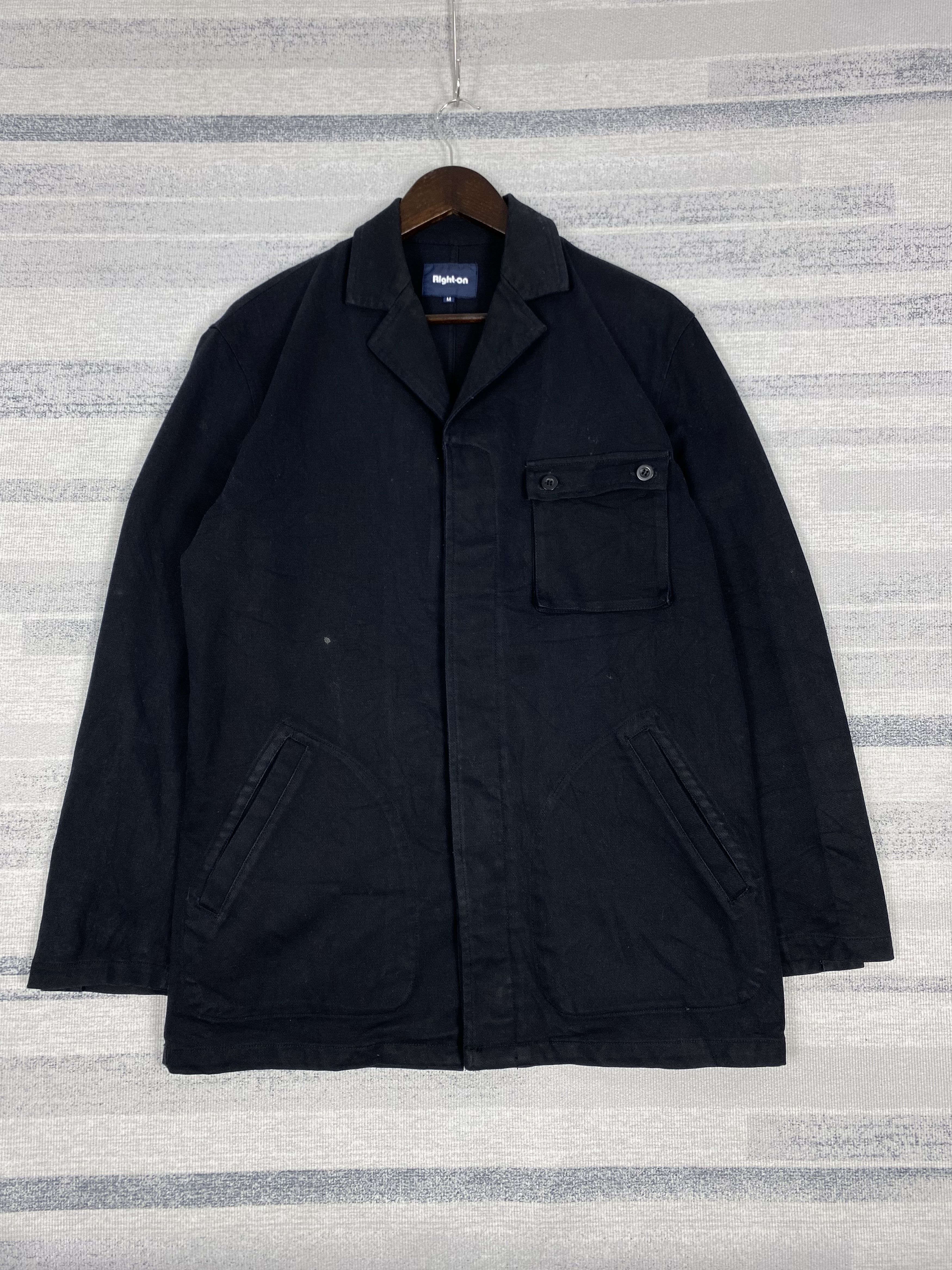 Japanese Brand Vintage Right On Blazers Coat Jacket Size US M / EU 48-50 / 2 - 1 Thumbnail