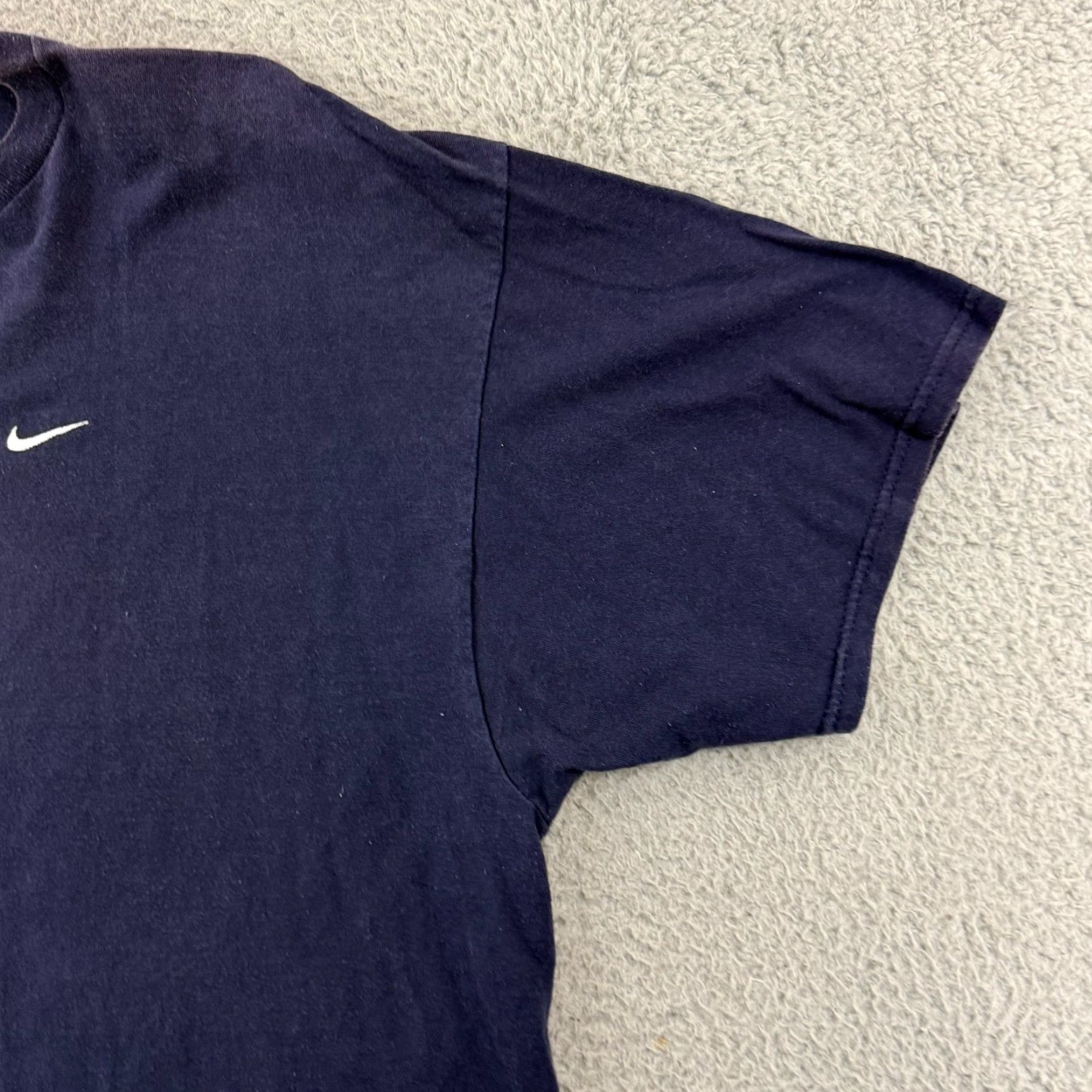 Nike VINTAGE Nike T-Shirt Men 2XL Blue Swoosh Short Sleeve 90s Athletic Crewneck Size US XXL / EU 58 / 5 - 6 Thumbnail