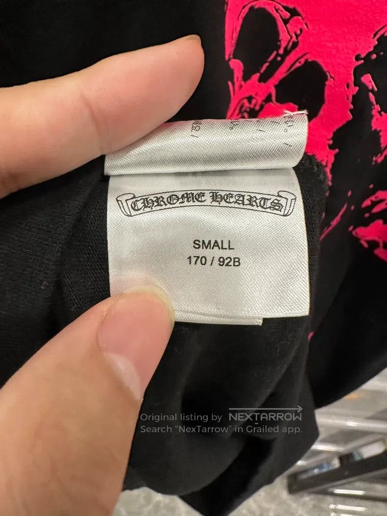 Chrome Hearts CHROME HEARTS Size M Black powder Foti scroll short sleeve Size US S / EU 44-46 / 1 - 5 Thumbnail