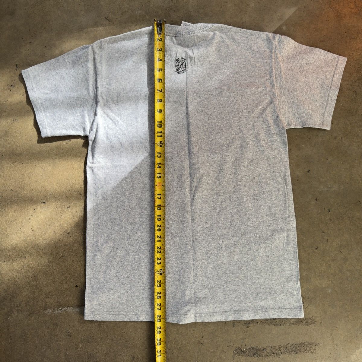 Fruit Of The Loom Humorous Stick Figure Tee Grey Fruit of the Loom HeavyCotton Size US M / EU 48-50 / 2 - 5 Thumbnail