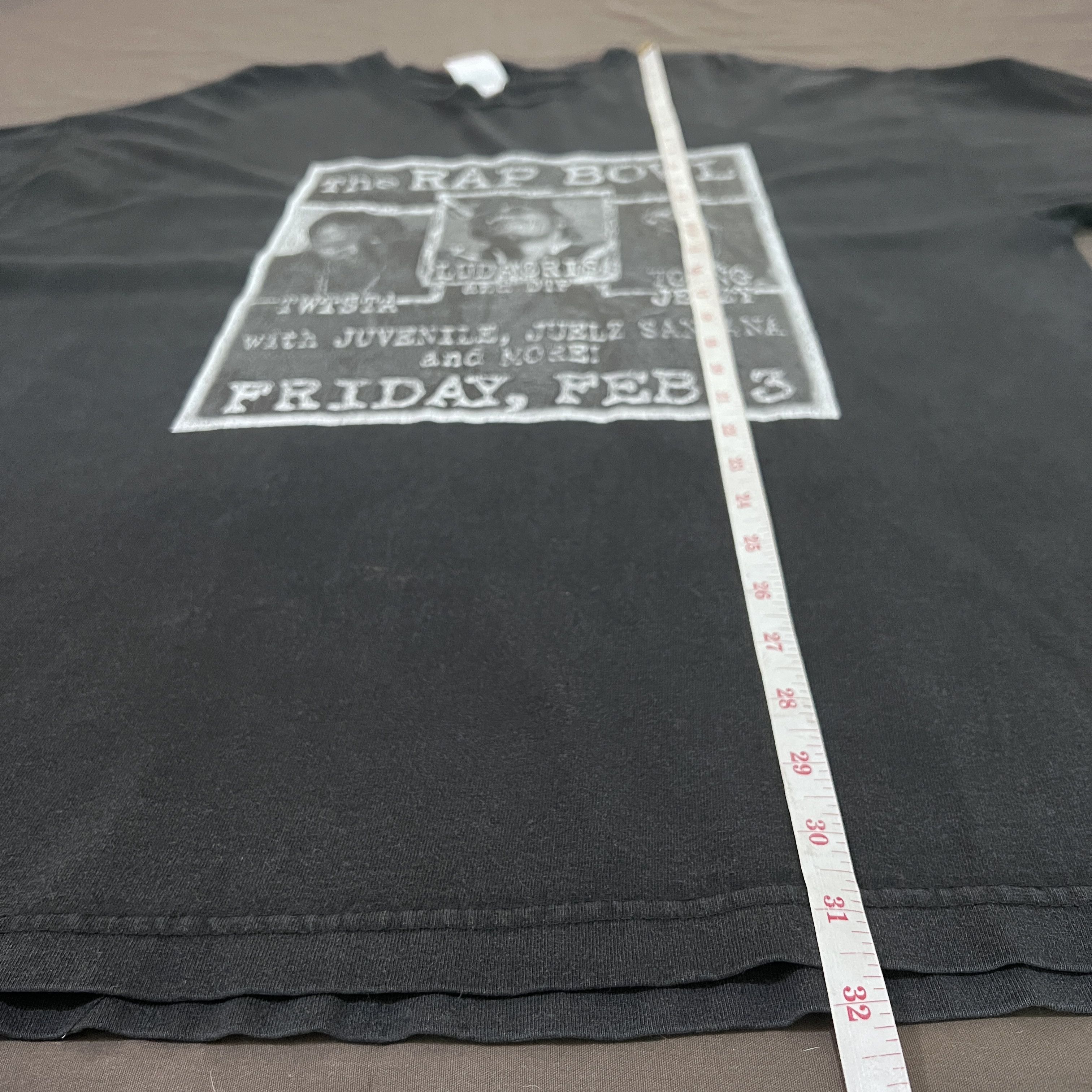 Vintage Y2K Rap Bowl Ludacris Twista Jeezy Juvenile Juelz Santana Size US XXL / EU 58 / 5 - 11 Thumbnail