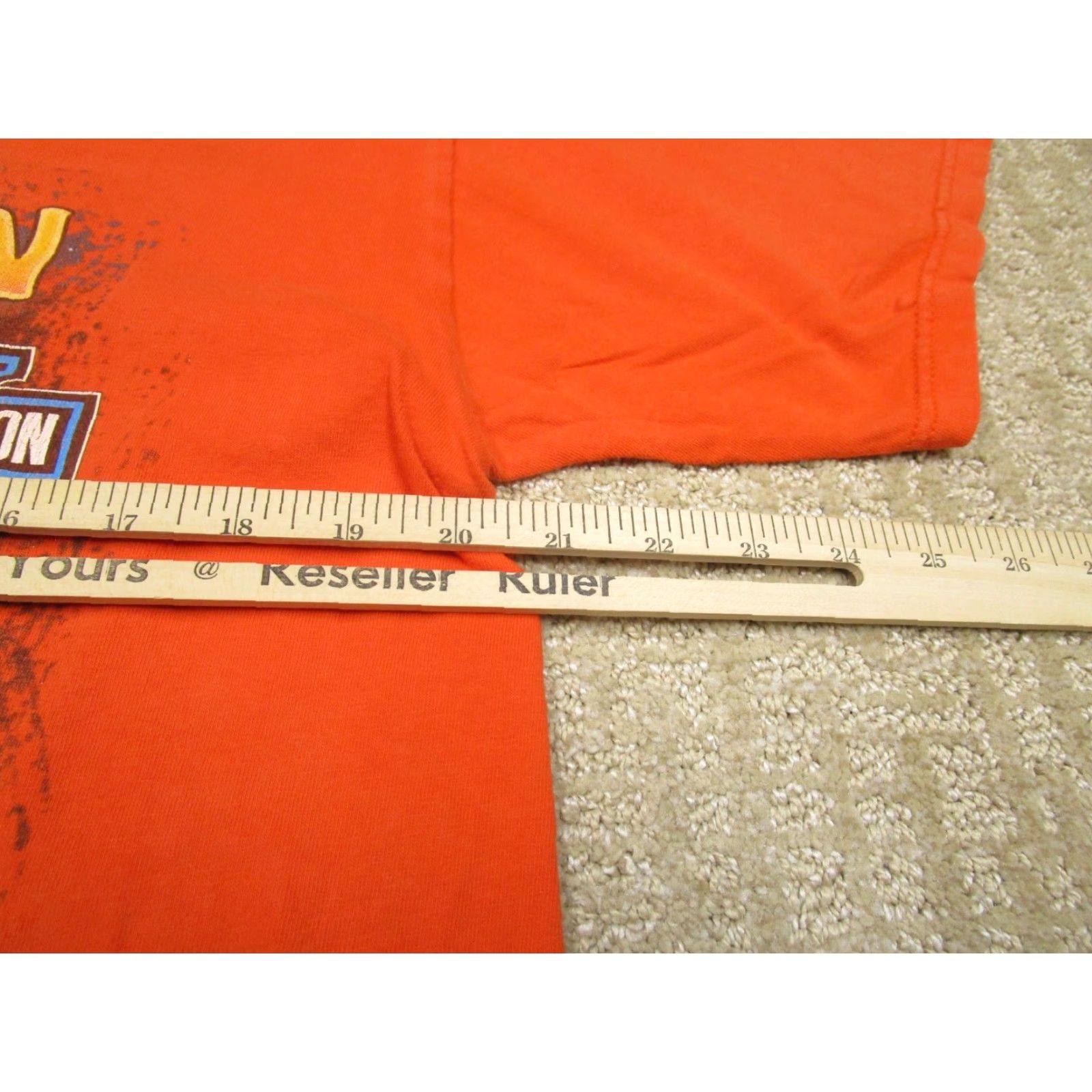 Harley Davidson Harley-Davidson Shirt Mens XL Orange Roswell New Mexico UFO Biker Graphic Tee Size US XL / EU 56 / 4 - 6 Thumbnail