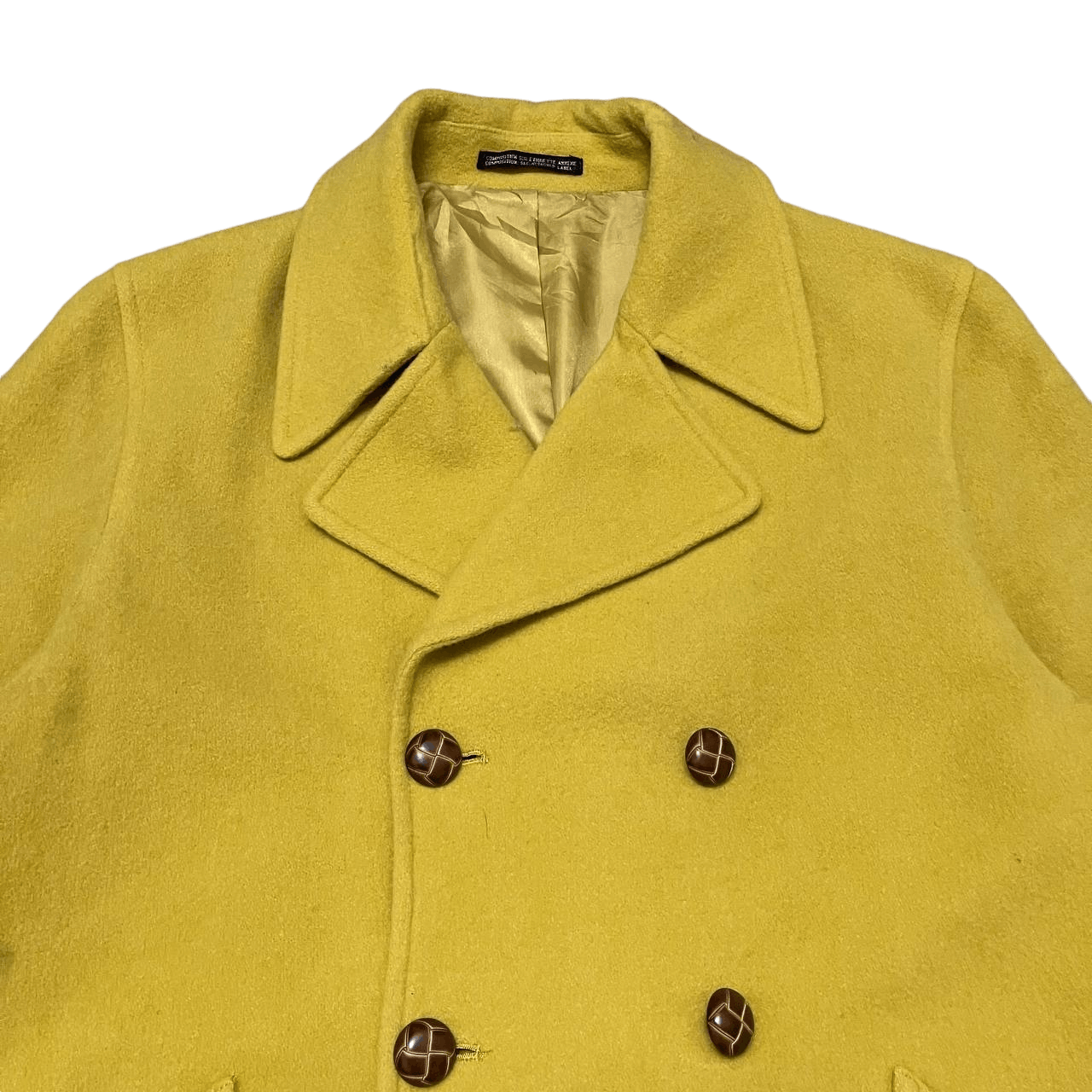 Yohji Yamamoto Vintage Ined by Yohji Yamamoto Wool Coat with Belt Size US M / EU 48-50 / 2 - 2 Thumbnail