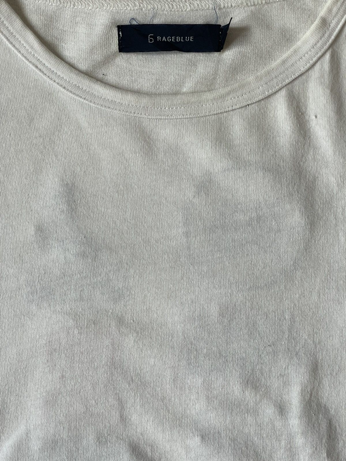 Japanese Brand × RAGEBLUE RAGEBLUE WHITE PATCH T-SHIRT Size L / US 10 / IT 46 - 4 Thumbnail