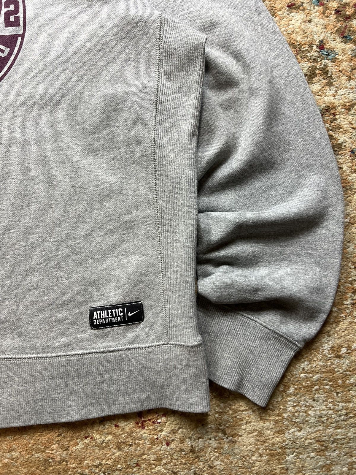 Nike × Vintage 90’s NIKE ATHLETIC DEPT BIG CENTRAL LOGO CREWNECK SWOOSH Y2K Size US XL / EU 56 / 4 - 2 Thumbnail