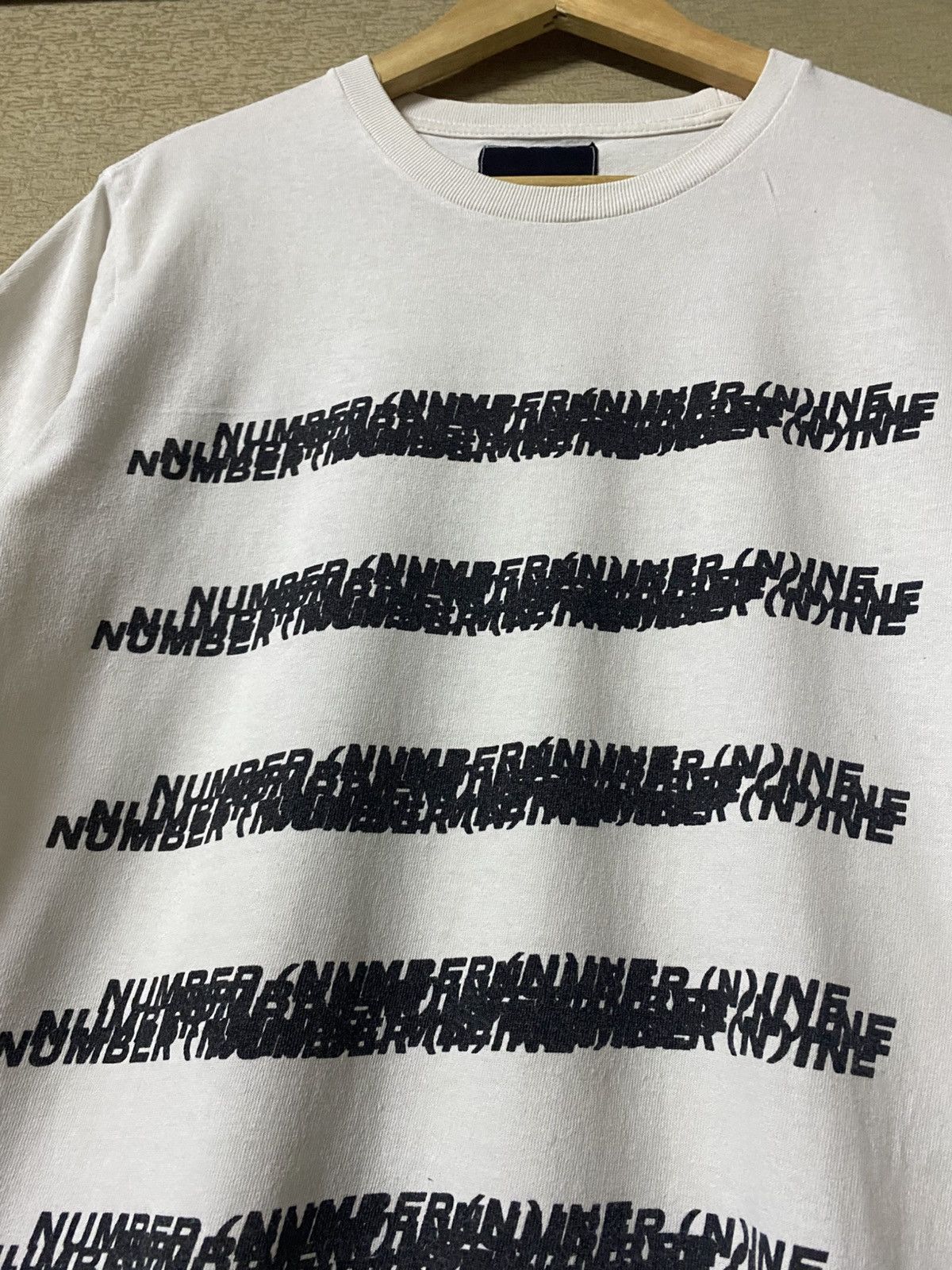 Number (N)ine NUMBER (N)INE Motion Monogram Tshirt Size US M / EU 48-50 / 2 - 2 Thumbnail