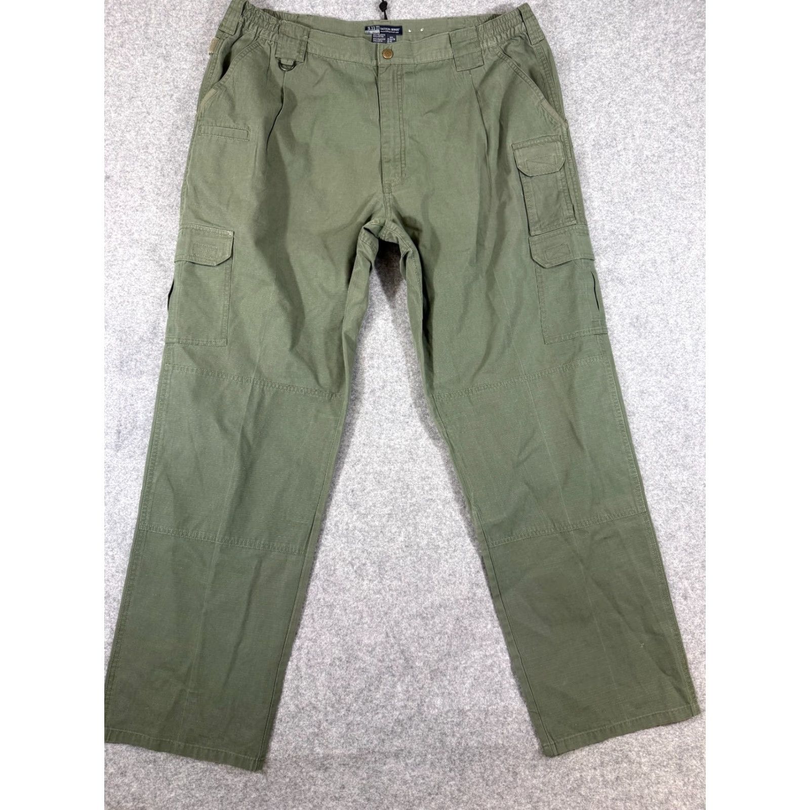 Vintage 5.11 Tactical Pro Series Cargo Pants Mens 42X36 Green Outdoor Utility Pockets Size US 42 / EU 58 - 2 Thumbnail