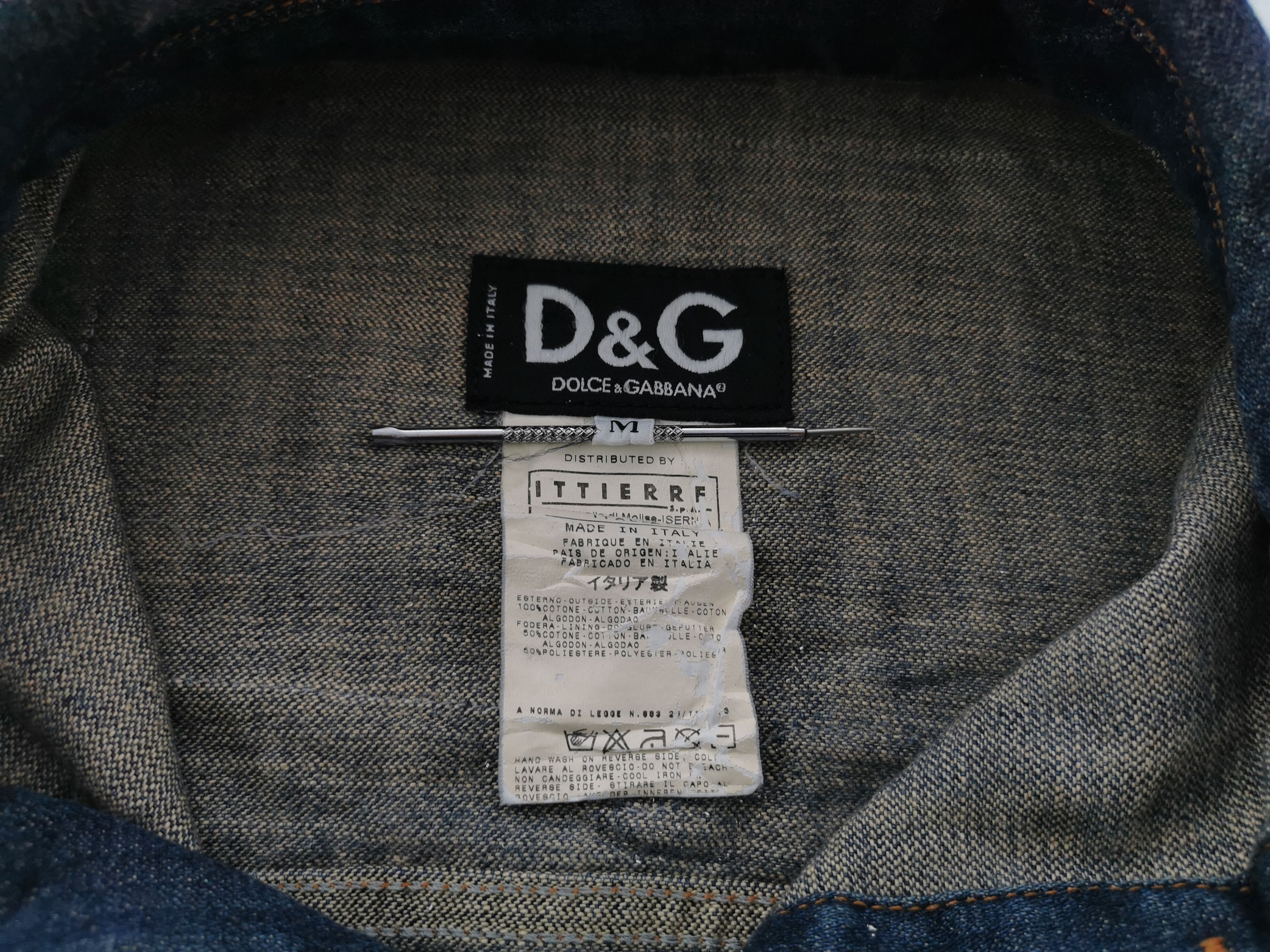 Dolce & Gabbana Vintage 90s Dolce & Gabbana Wonder Women Denim Jacket Size M / US 6-8 / IT 42-44 - 6 Thumbnail