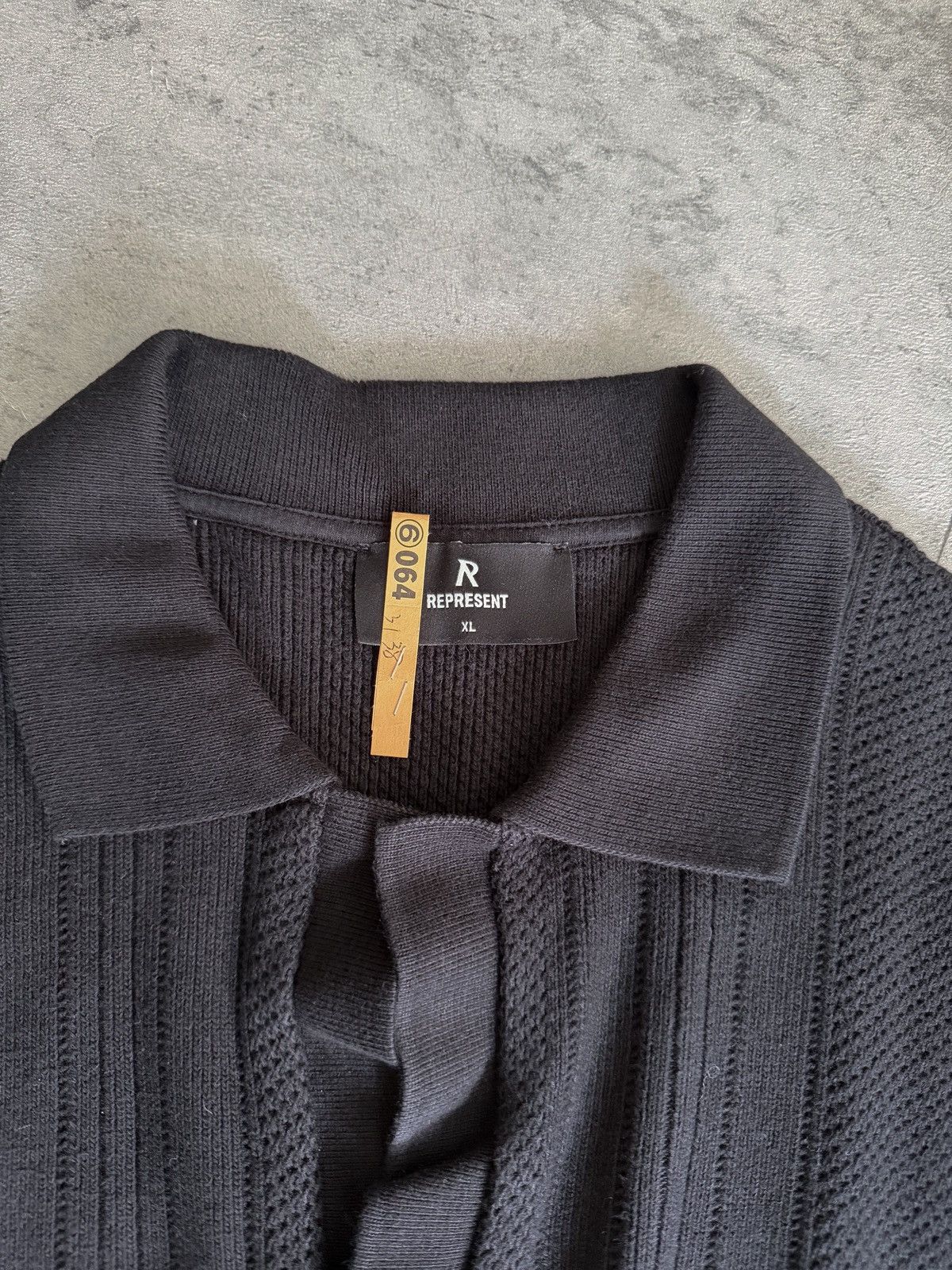 Represent Clo. Represent Open Stitch Polo Size US XL / EU 56 / 4 - 4 Thumbnail