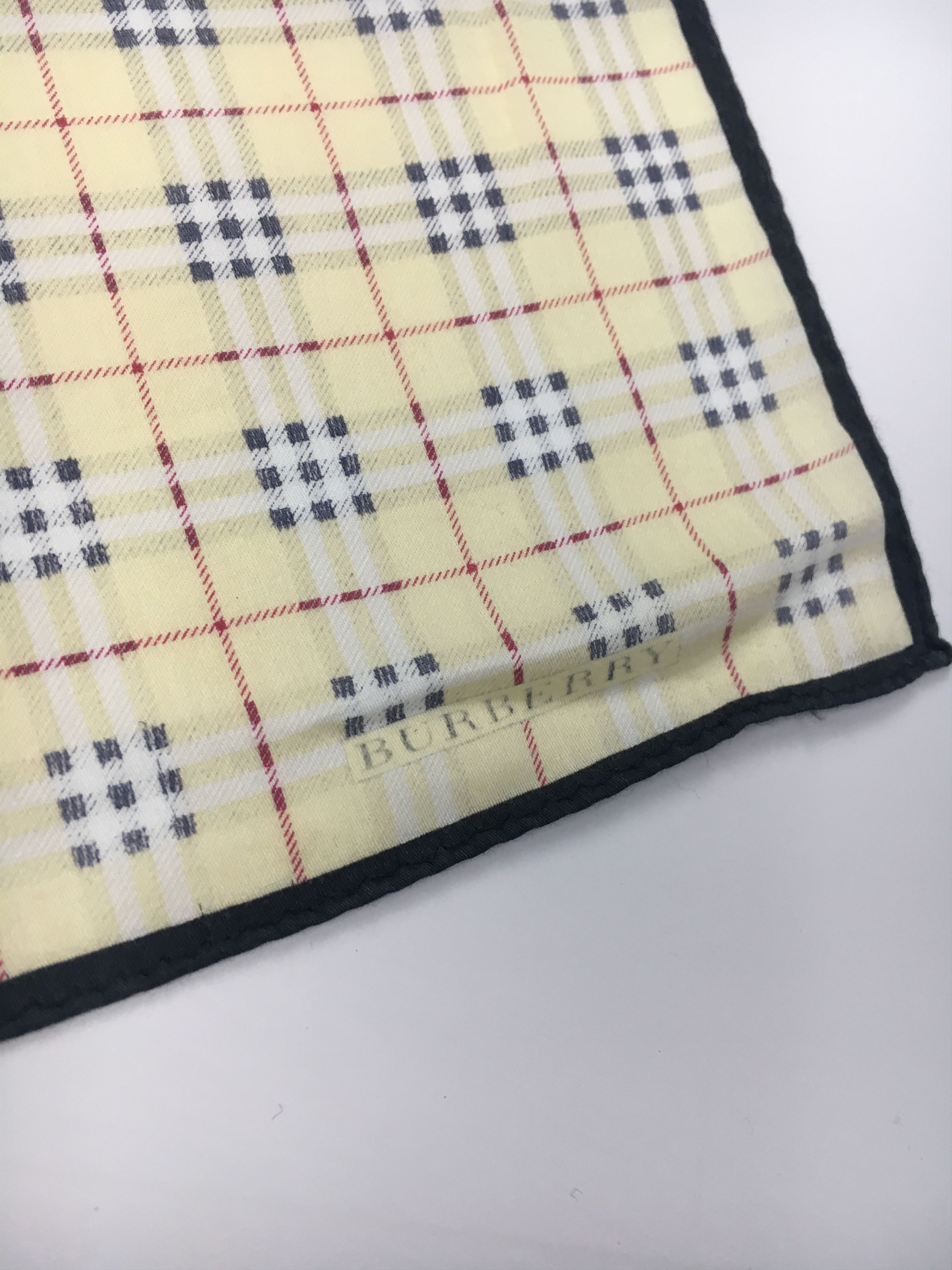 Burberry Burberry Novacheck Handkerchief Bandana Neckerchief HKC0072 Size ONE SIZE - 4 Thumbnail