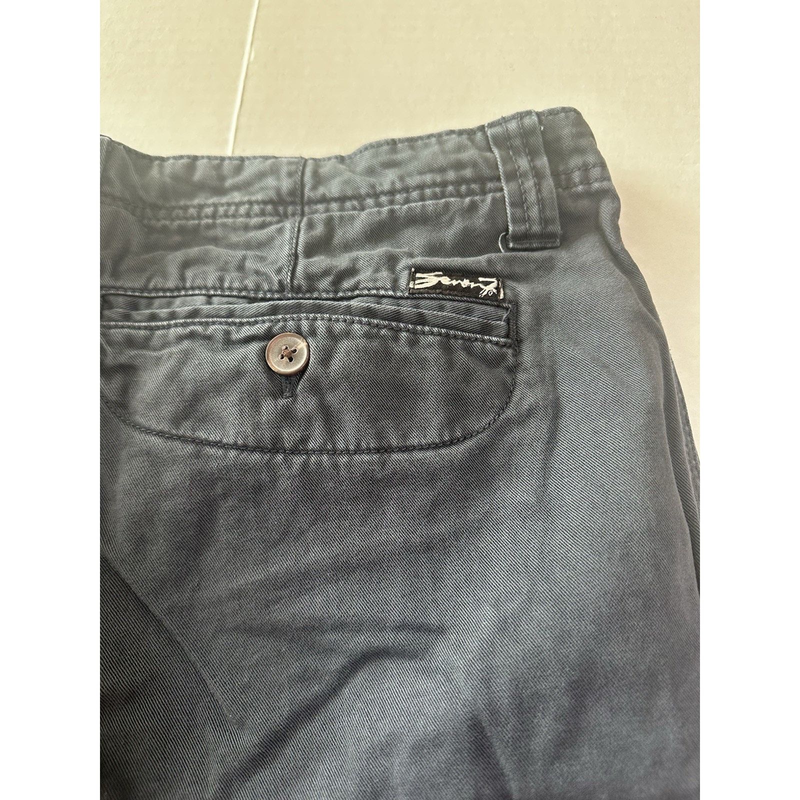 Seven 7 Seven 7 Bermuda Chino Shorts Navy Blue Men's Size 38 Casual Size US 38 / EU 54 - 9 Thumbnail
