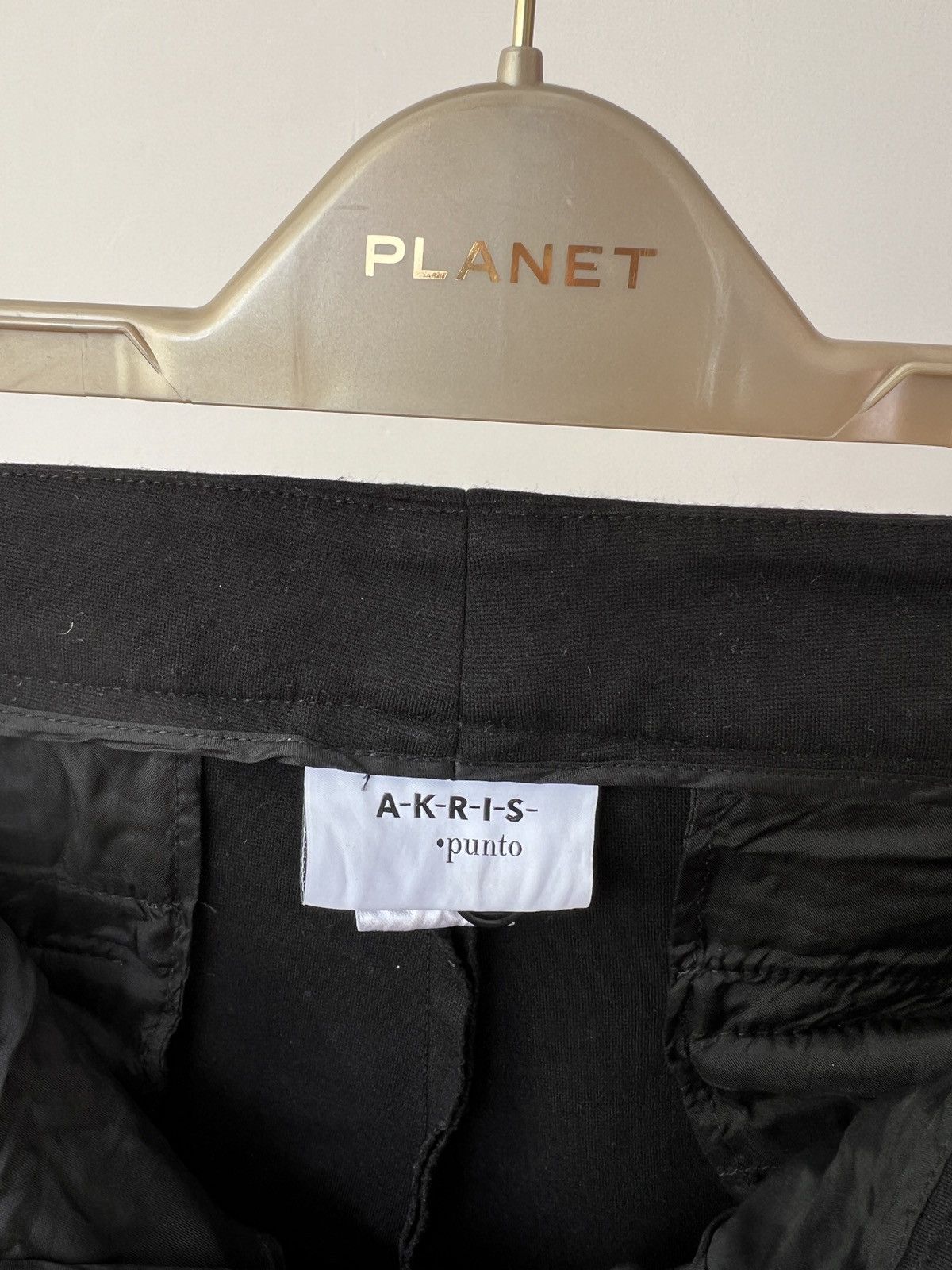 Akris Vintage Akris Punto Women’s Black Slim Fit Pants Size 30" / US 8 / IT 44 - 8 Thumbnail