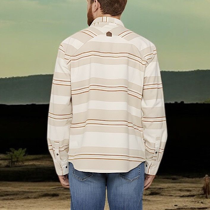 Dakota Grizzly Dakota Grizzly Men’s Beige Flannel Long Sleeve Shirt Sz M Size US M / EU 48-50 / 2 - 3 Thumbnail