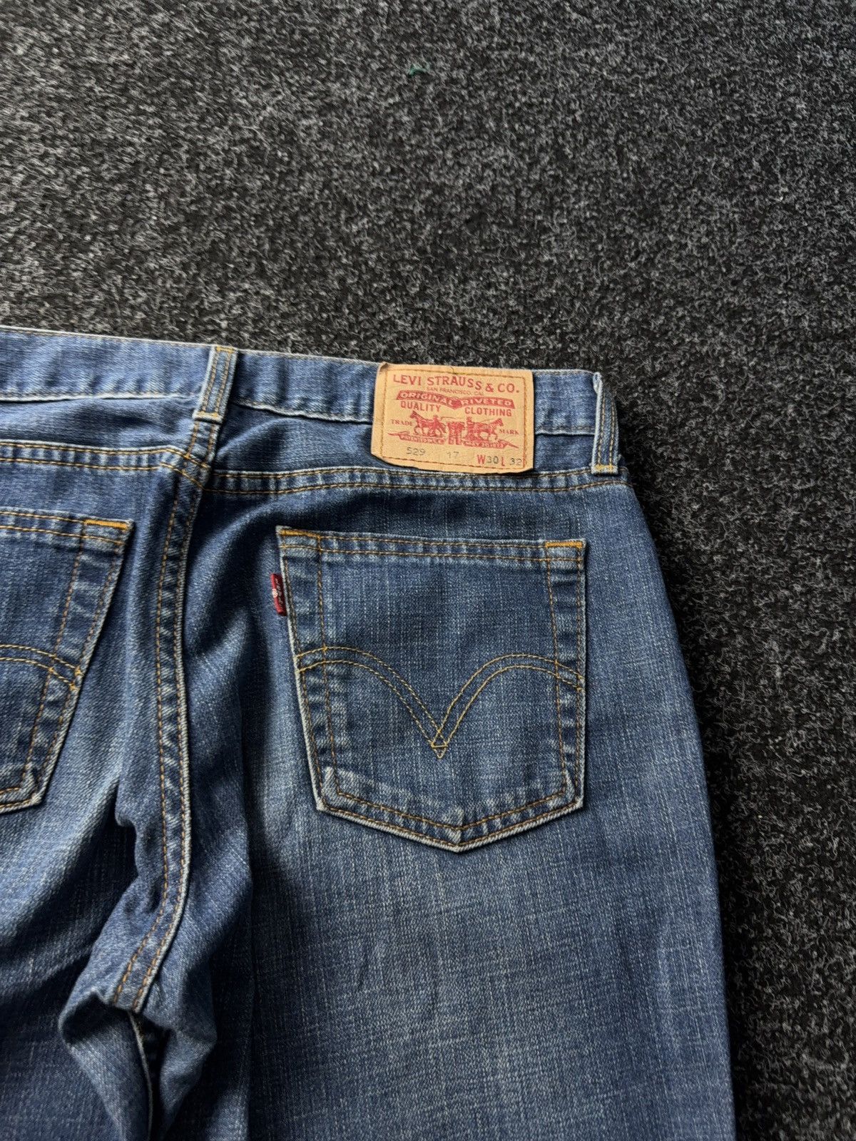Designer × Japanese Brand × Levi's 🔥Levi’s Flared Chrome Hearts Style Cross Denim jeans Size 30" / US 8 / IT 44 - 17 Thumbnail