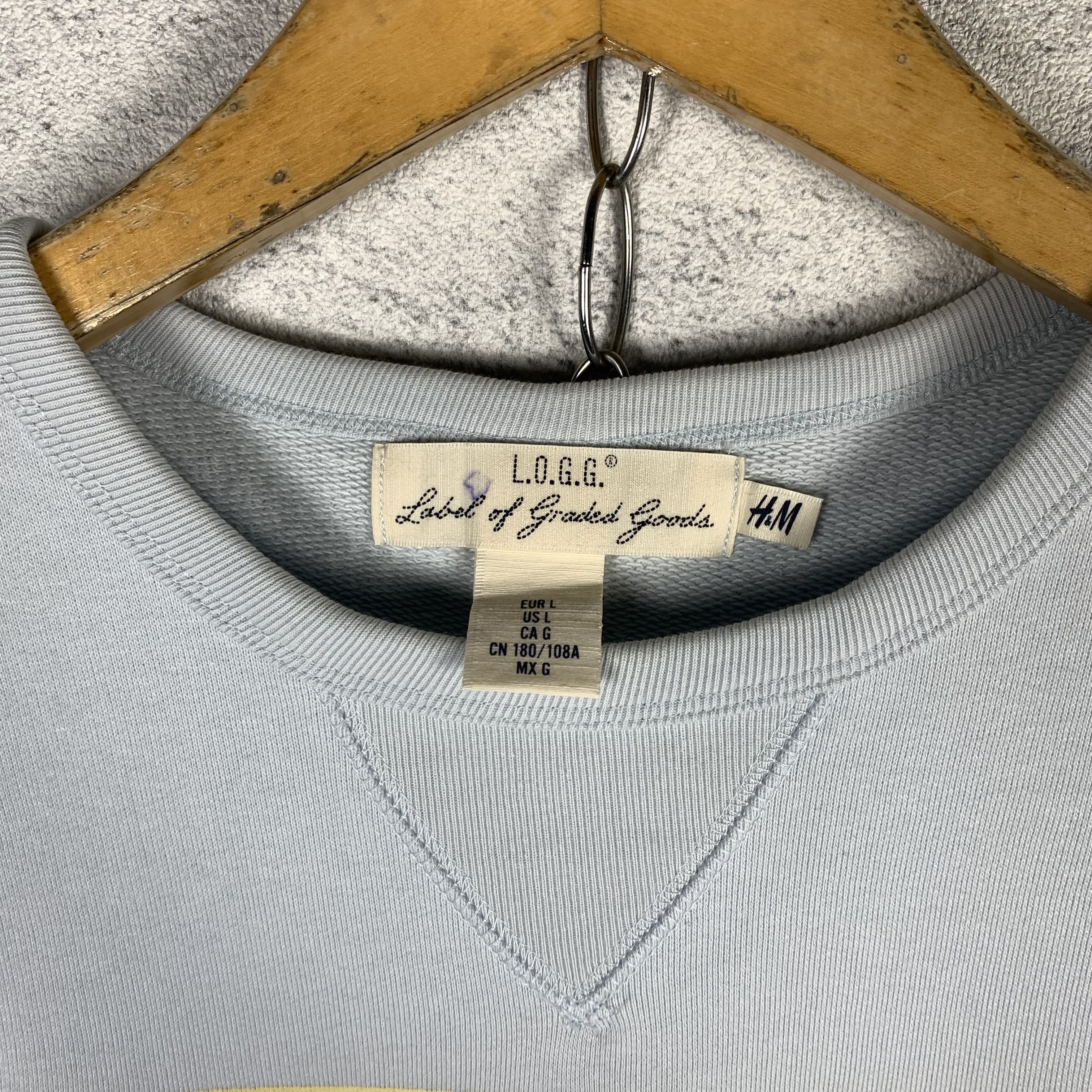 H&M H&M Sweatshirt Crewneck Size US L / EU 52-54 / 3 - 3 Thumbnail